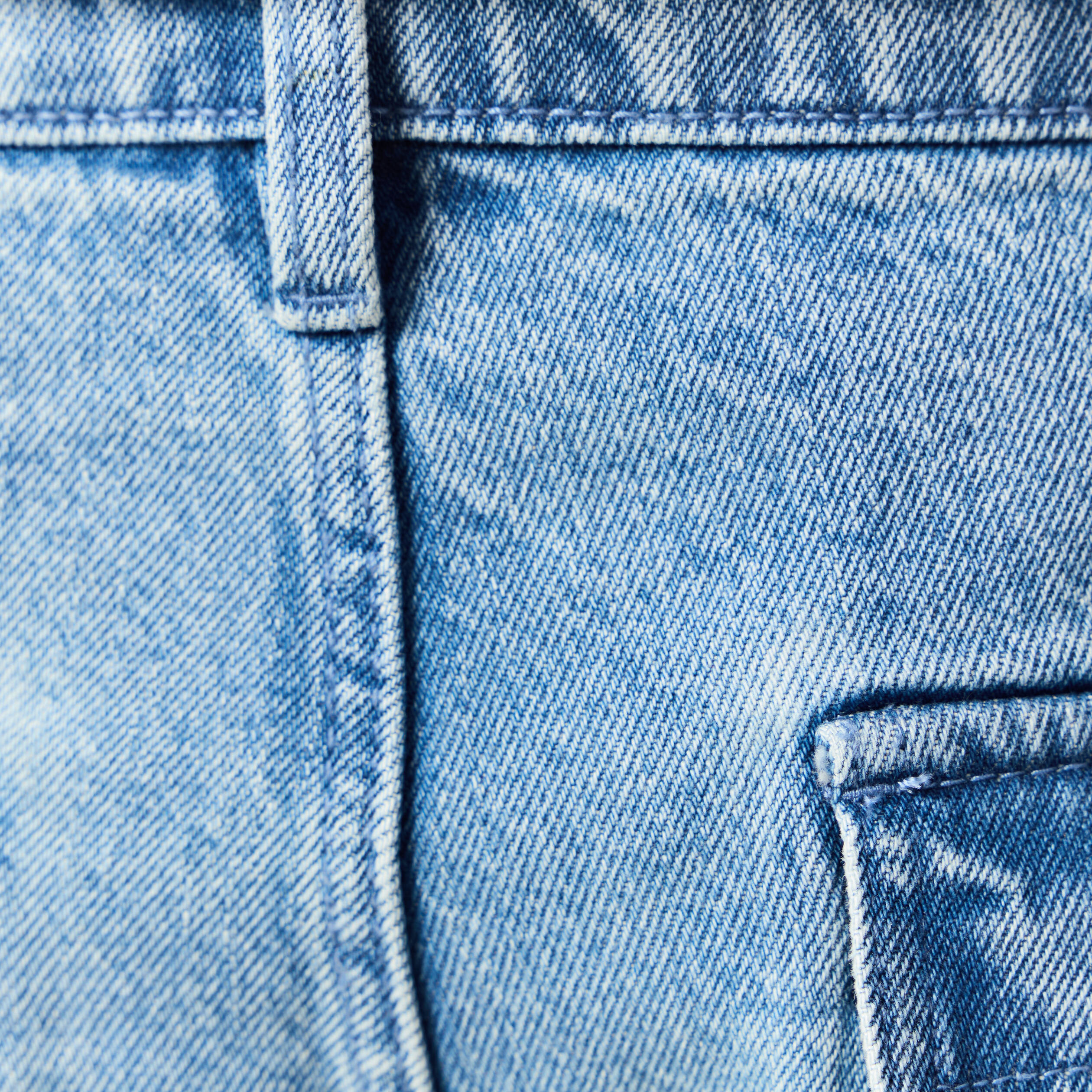 pantalon cargo en coton denim bleach homme Pantalon cargo en coton denim bleach homme