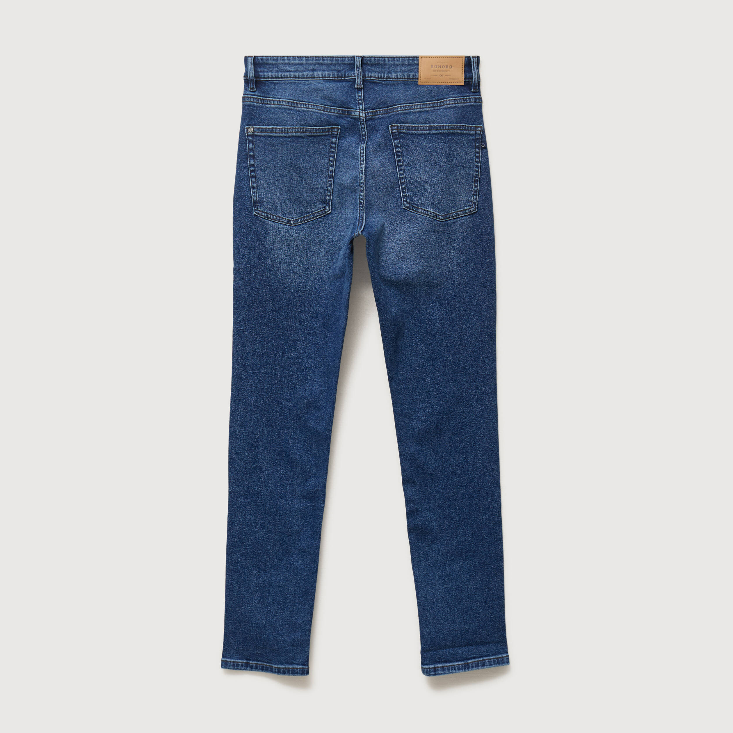 Jeans slim longueur 32 denim stone homme