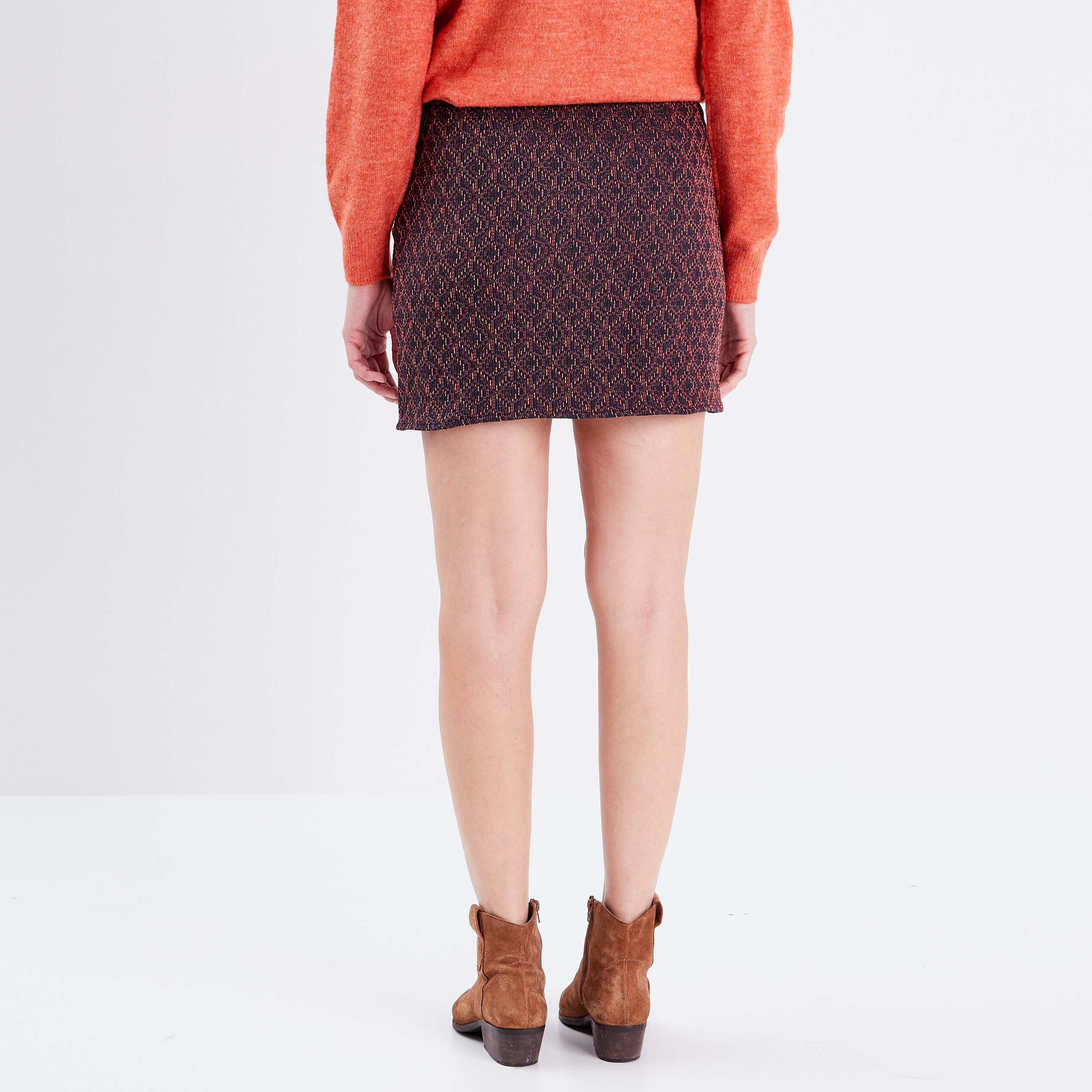 Jupe clearance crayon camel