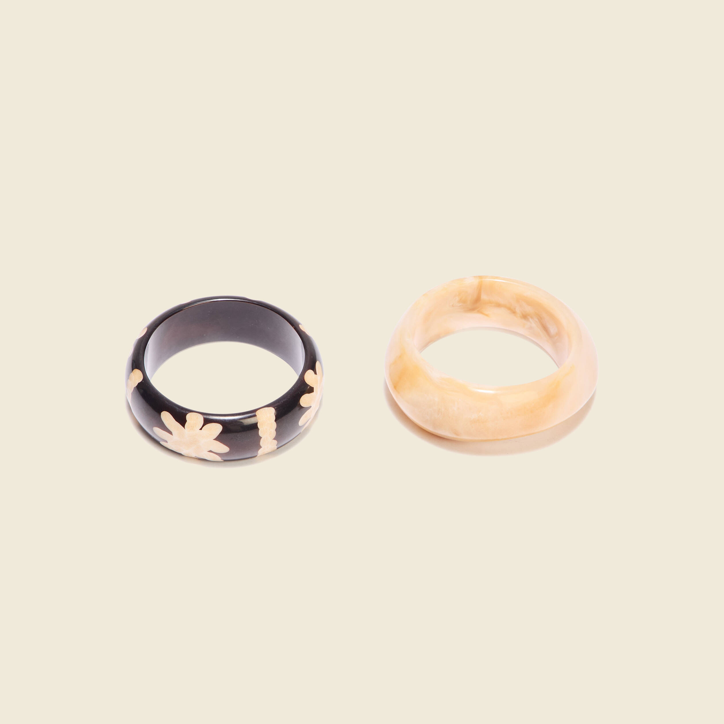 Lot 2 bracelets manchettes multicolore femme