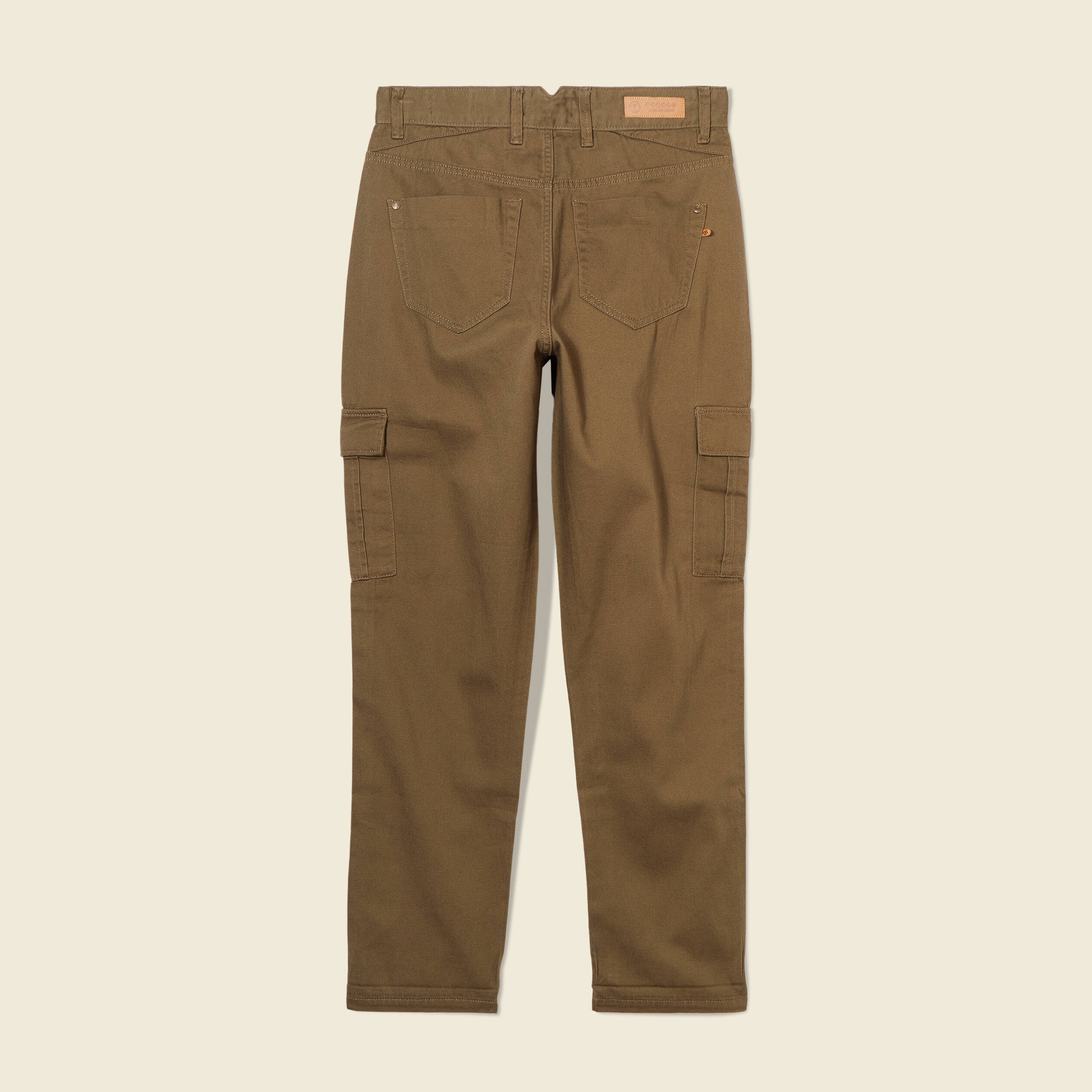 Pantalon cargo vert kaki femme Vibs