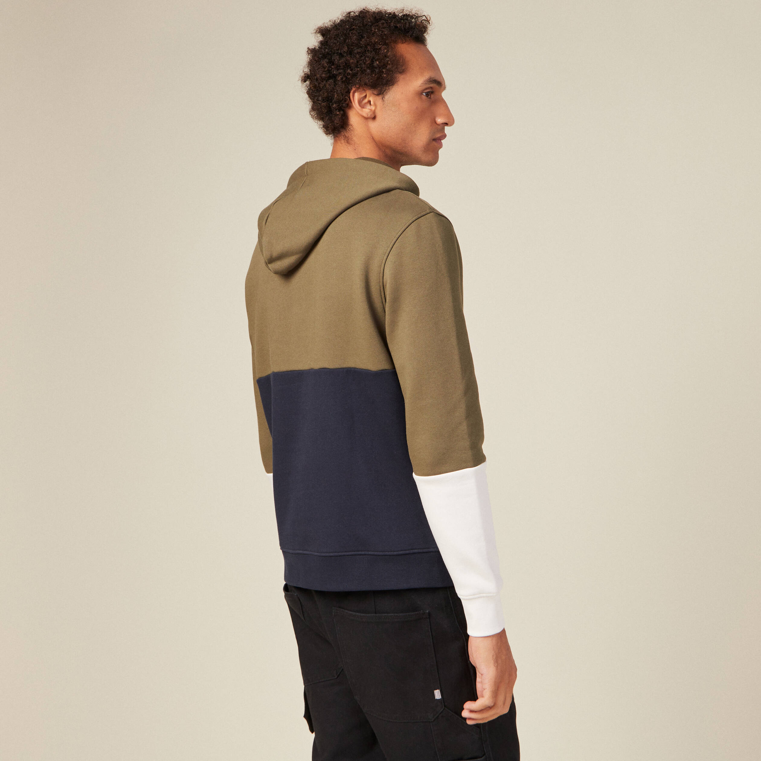 sweat a capuche taupe homme Sweat à capuche taupe homme