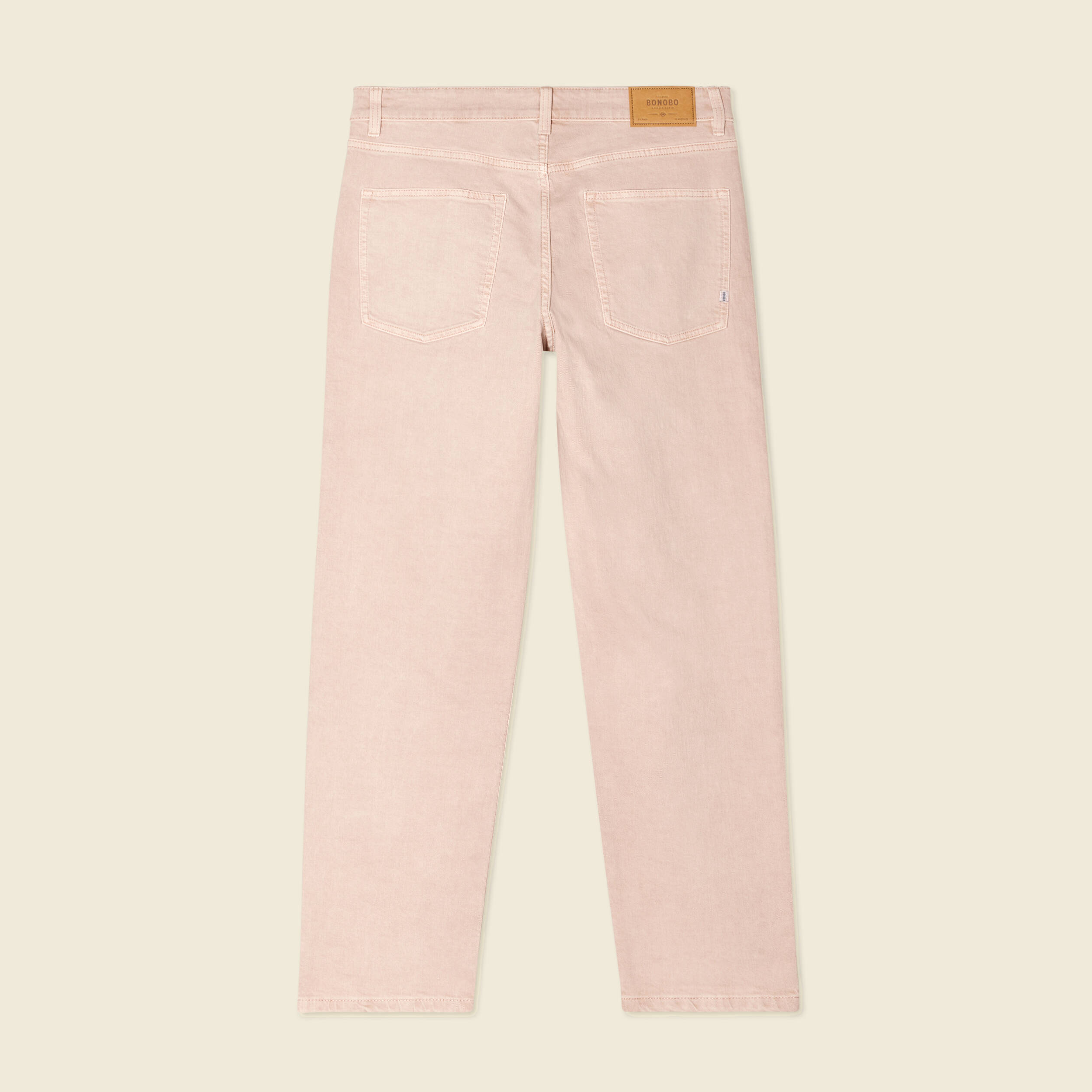 jeans relax 5 poches rose homme Jeans relax 5 poches rose homme