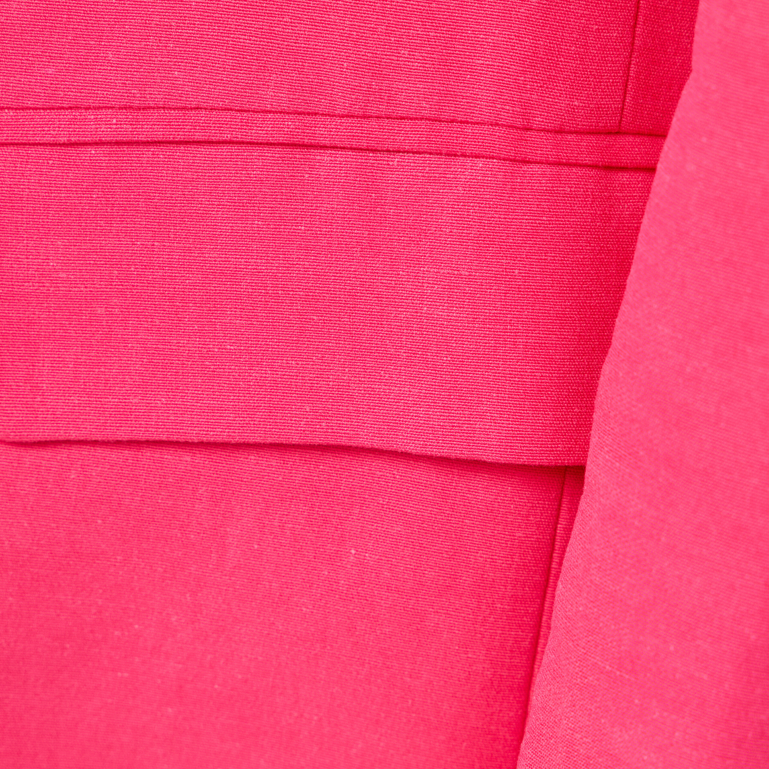 Veste esprit blazer col châle rose fushia femme