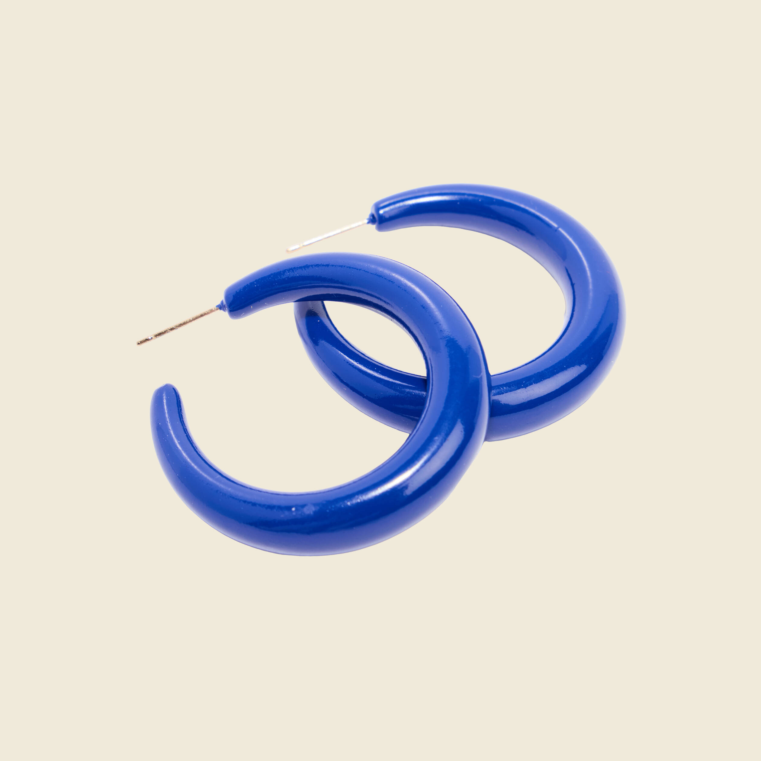 Cr&eacute;oles bleu electrique femme