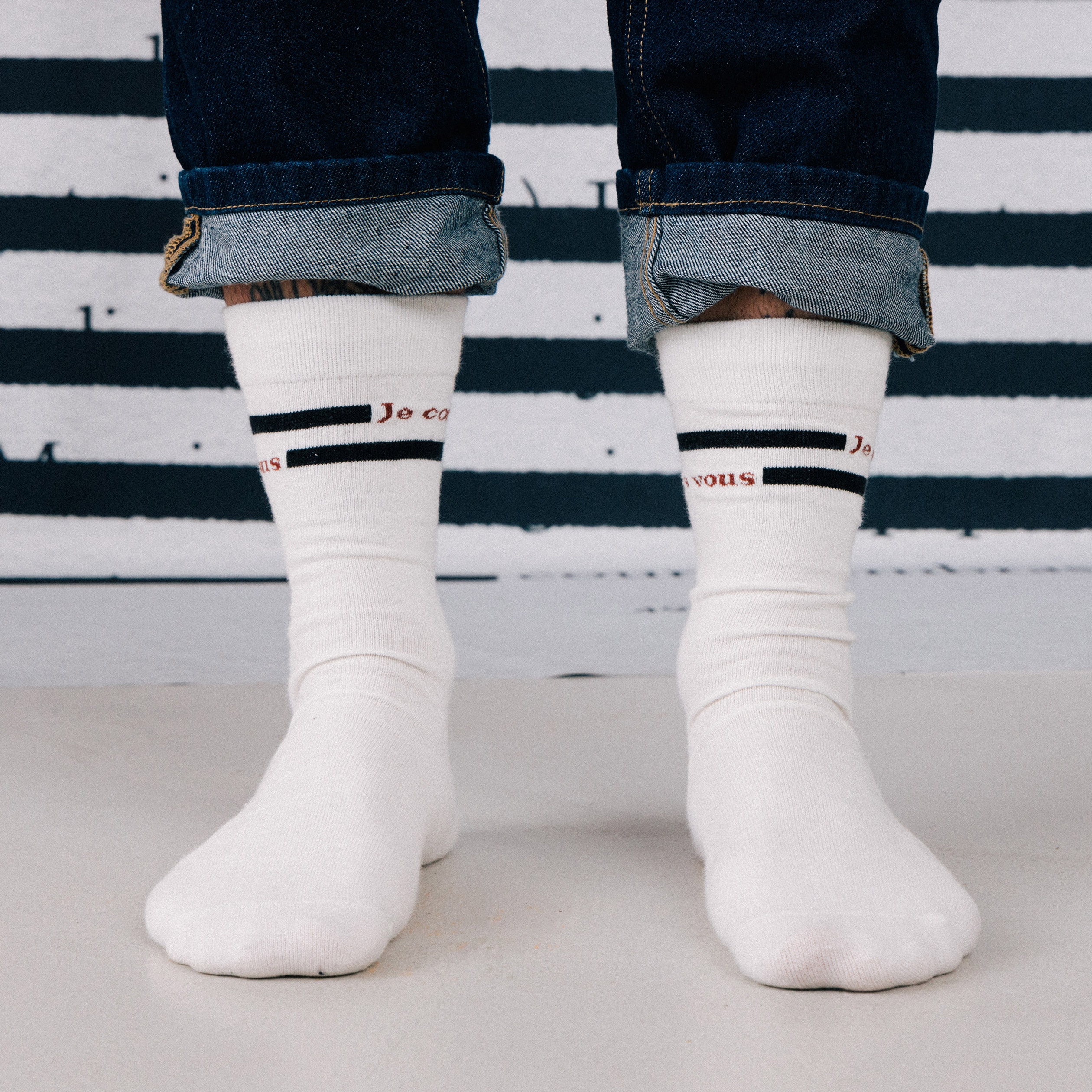 chaussettes ecru homme Chaussettes ecru homme