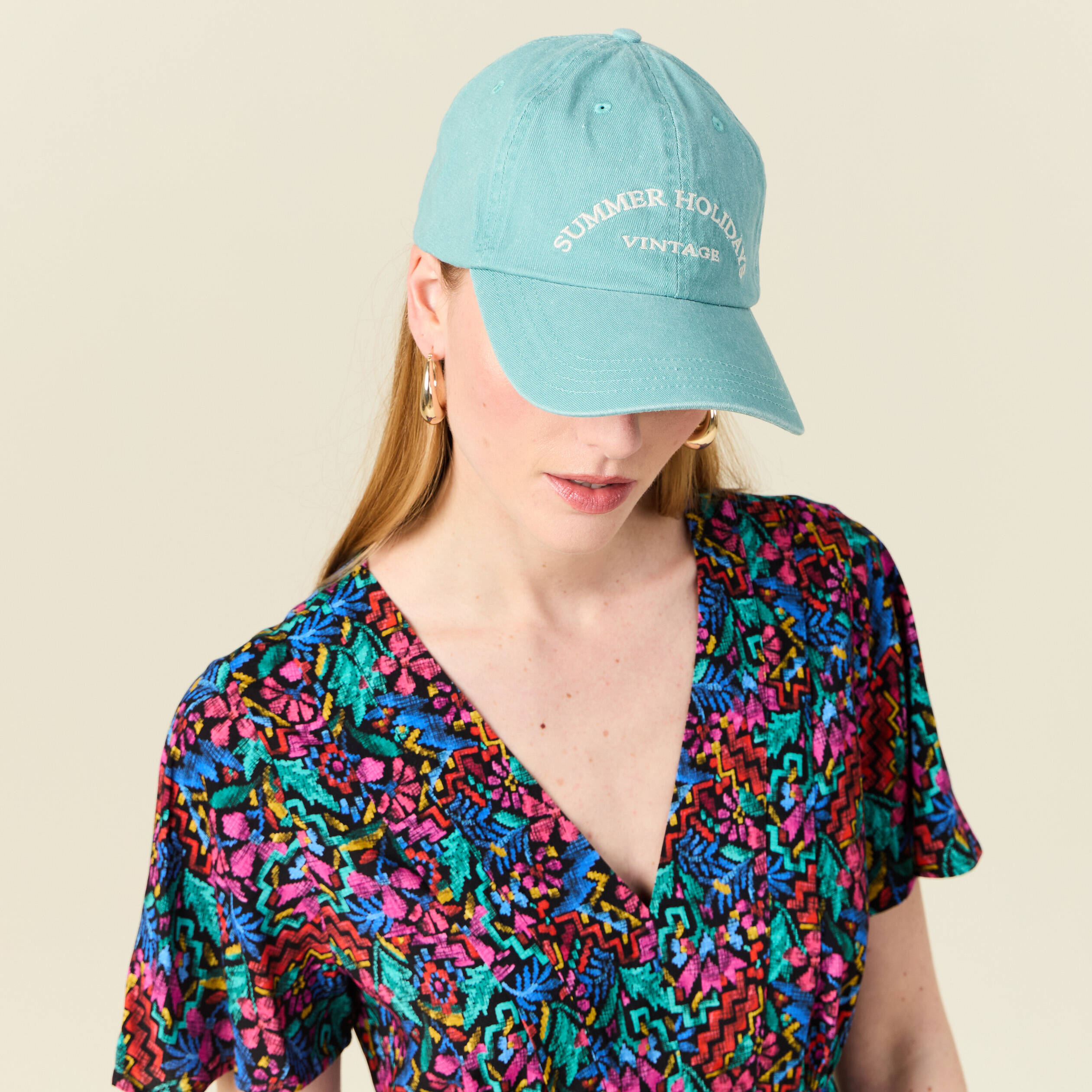 casquette en jean vert pastel femme Casquette en jean vert pastel femme