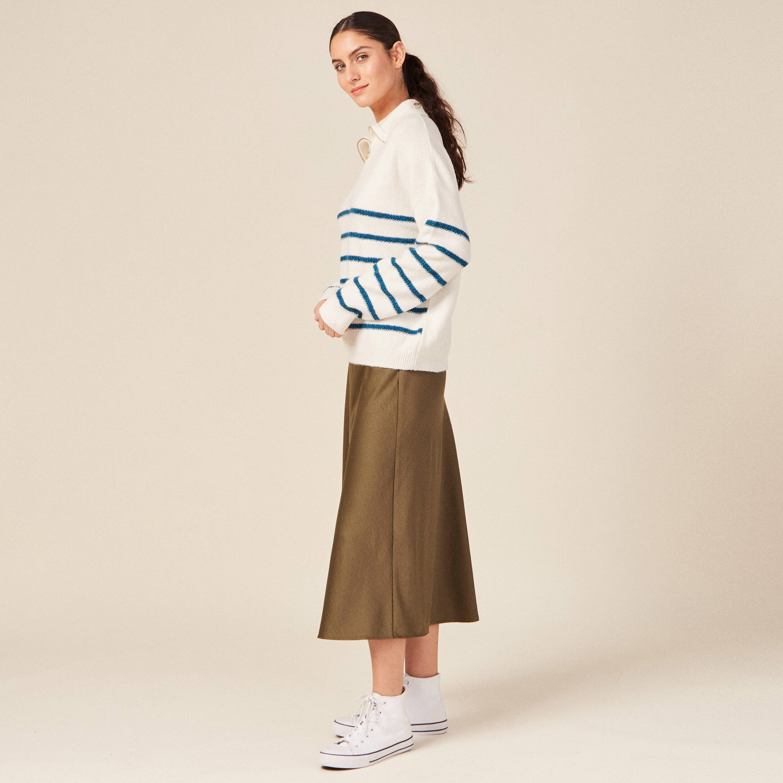 pull camionneur ecru femme Pull camionneur ecru femme