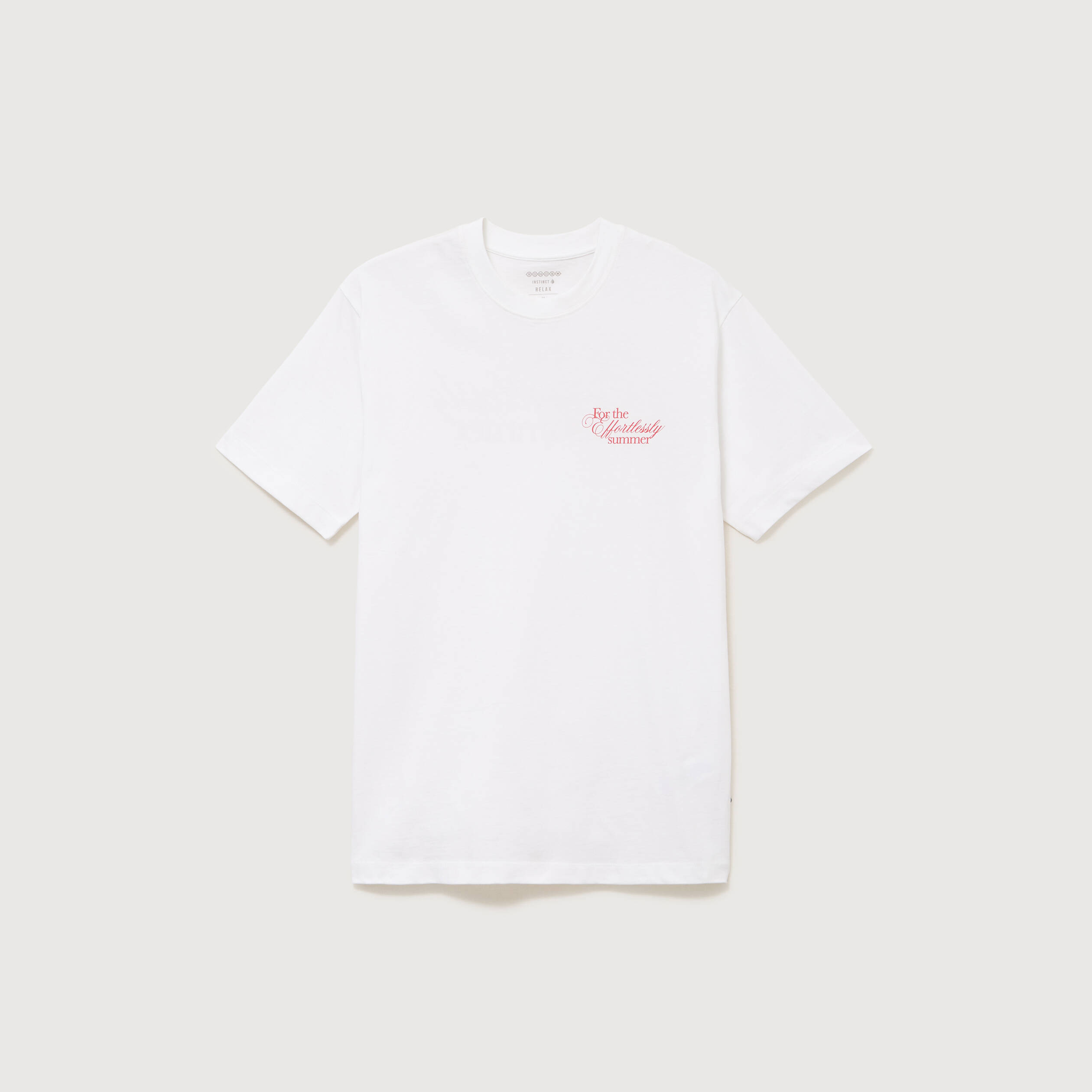 T-shirt en coton blanc homme