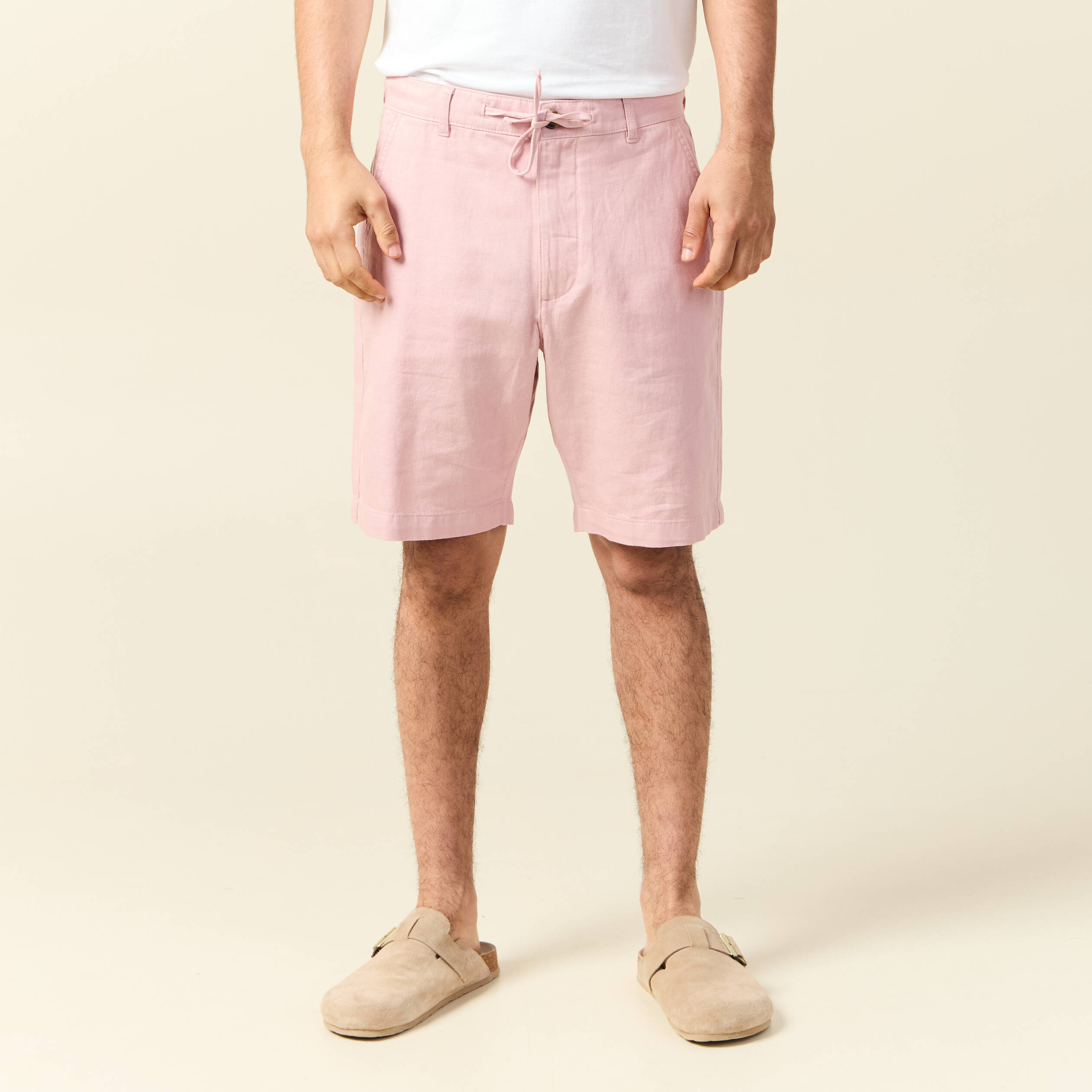 Bermuda Chino Rose Bermuda Homme Rose Bermuda Chino Rose Pastel Homme
