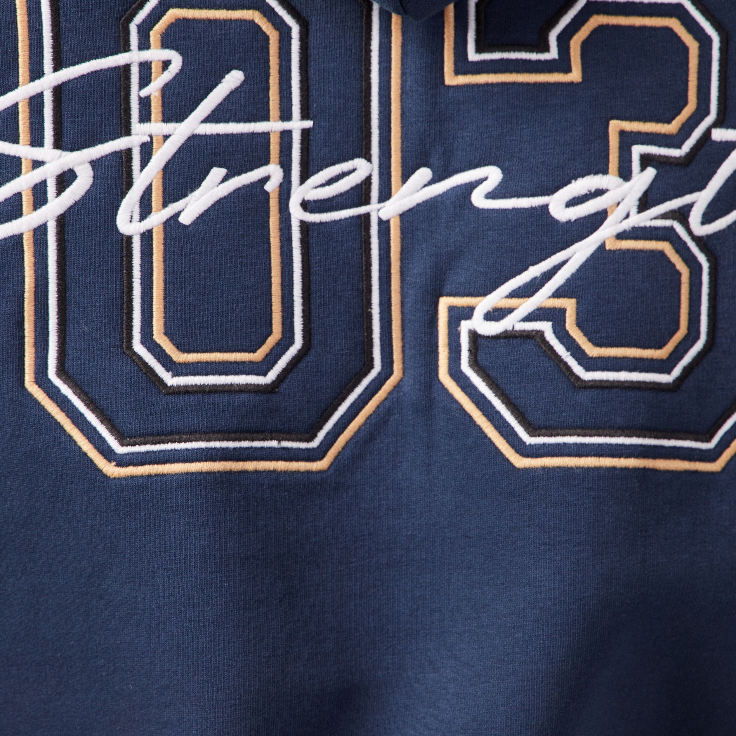 Sweat à capuche bleu marine homme