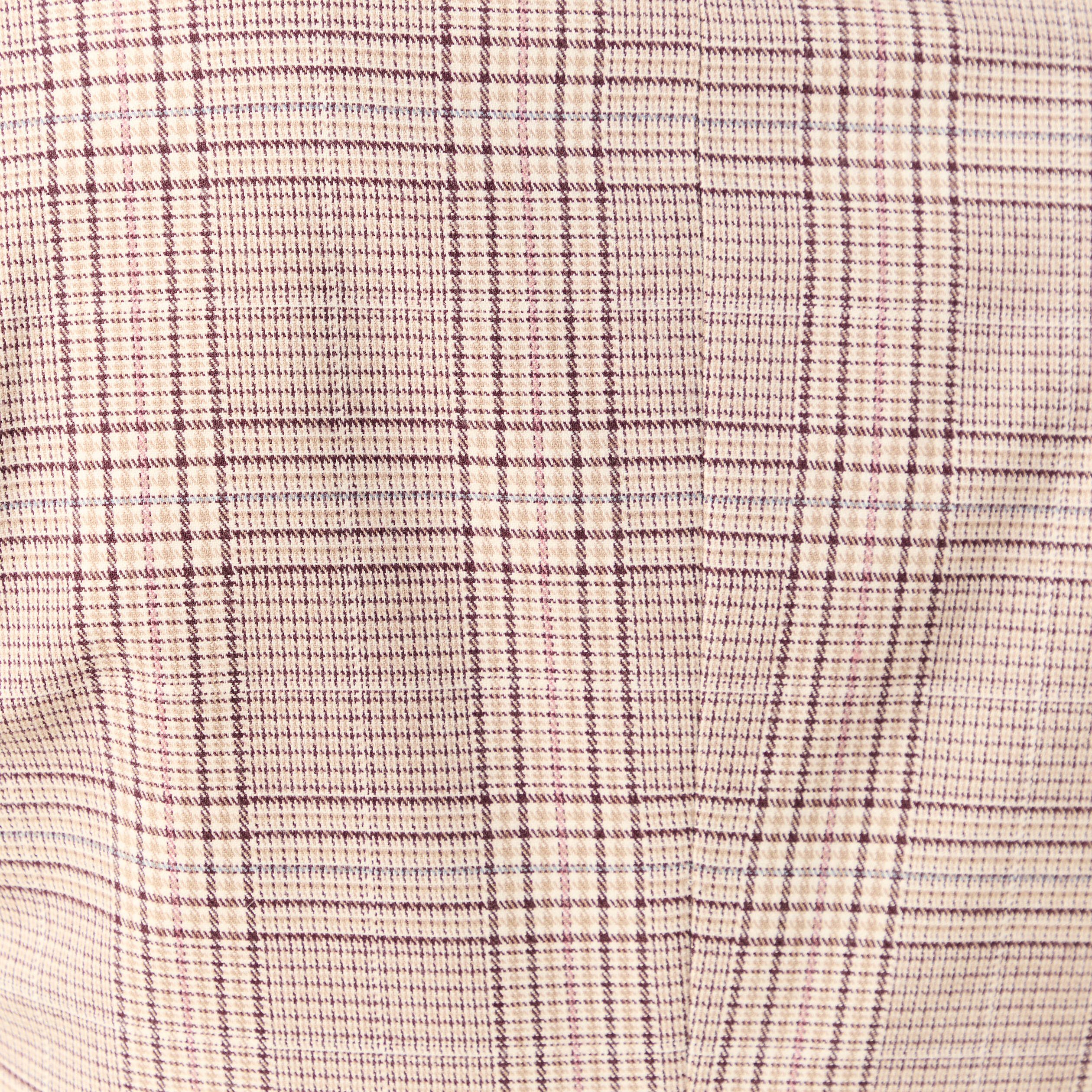 Blazer ajust&eacute; manches longues doubl&eacute; beige femme