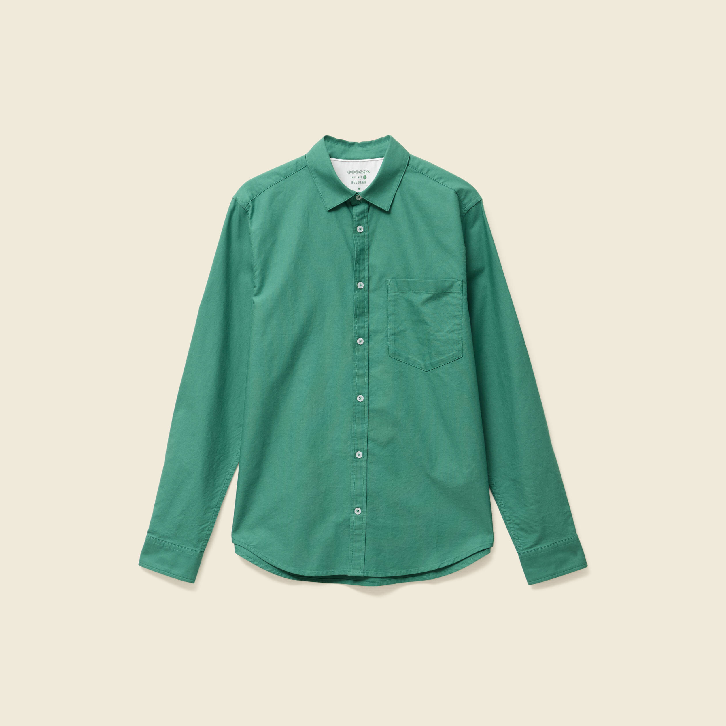 Chemise Simms homme vert moyen guide manches longues ventilée boutonnée