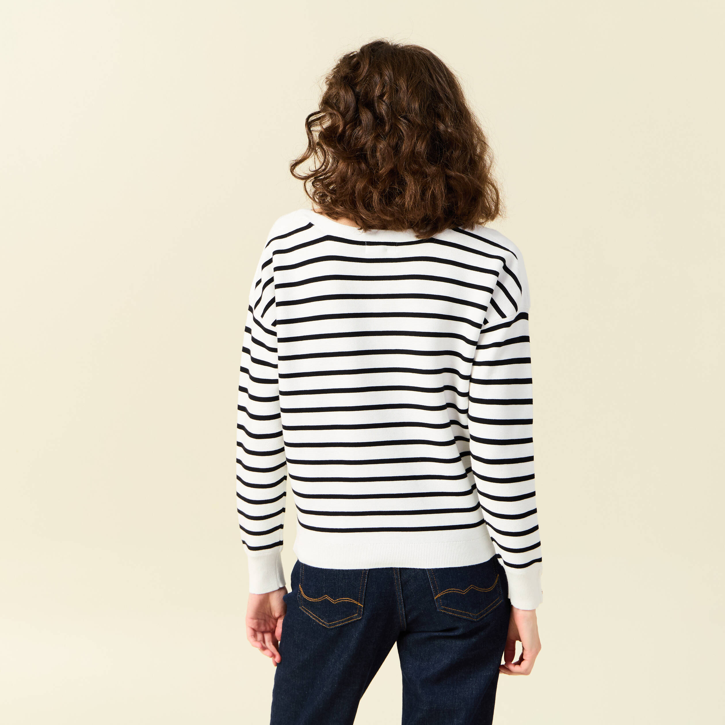 pull manches longues ecru femme Pull manches longues ecru femme