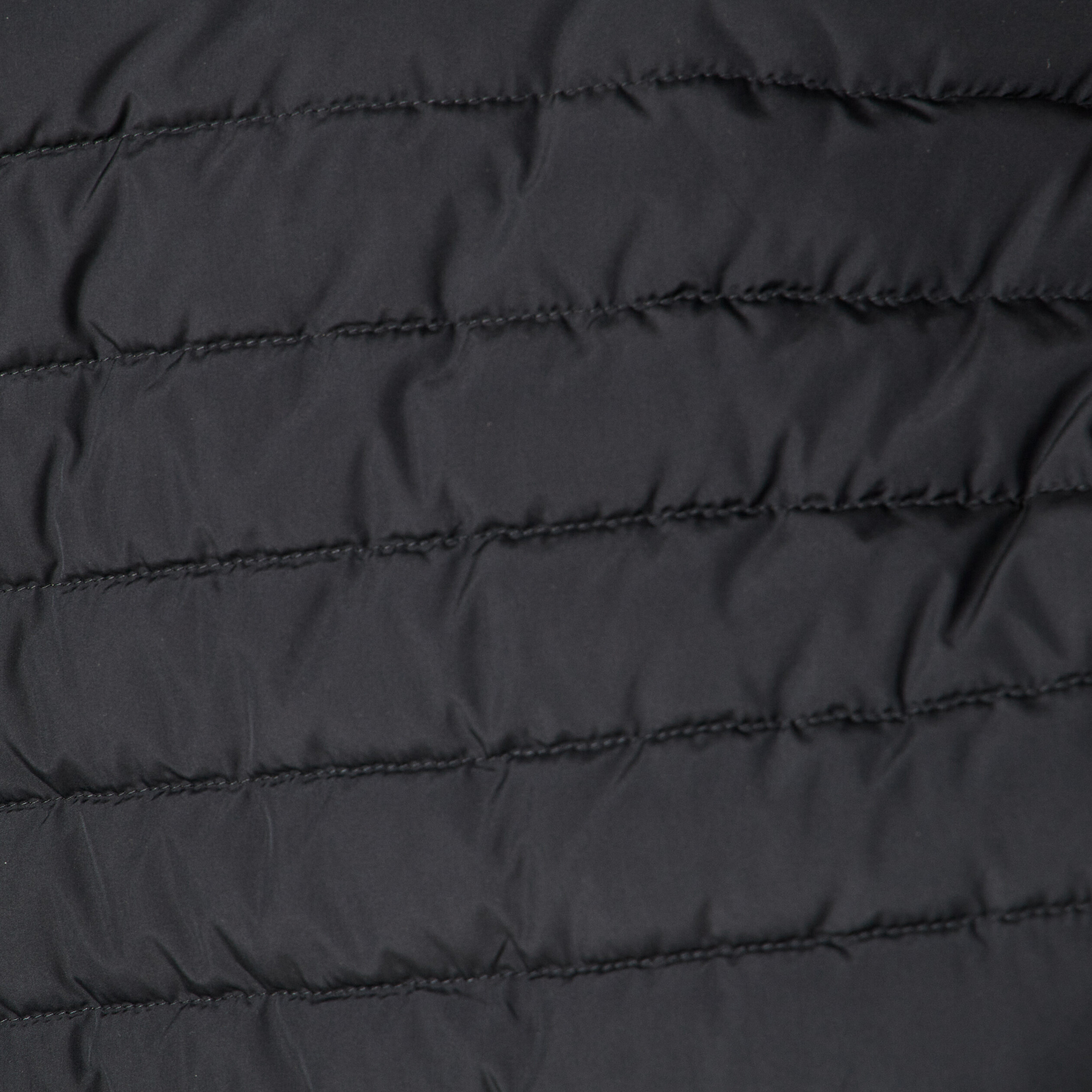 Doudoune droite col montant bleu marine homme