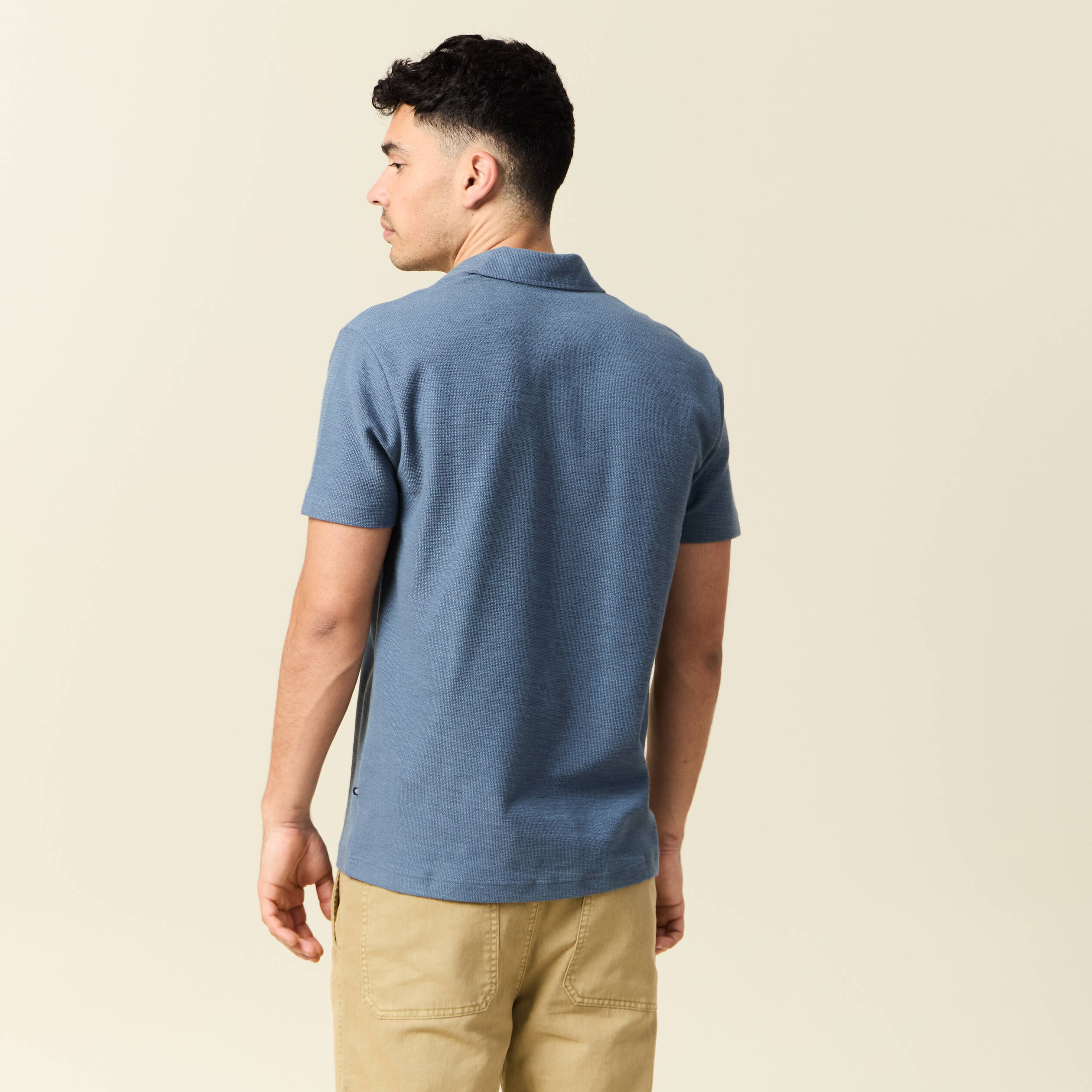 polo manches courtes bleu fonce homme Polo manches courtes bleu foncé homme