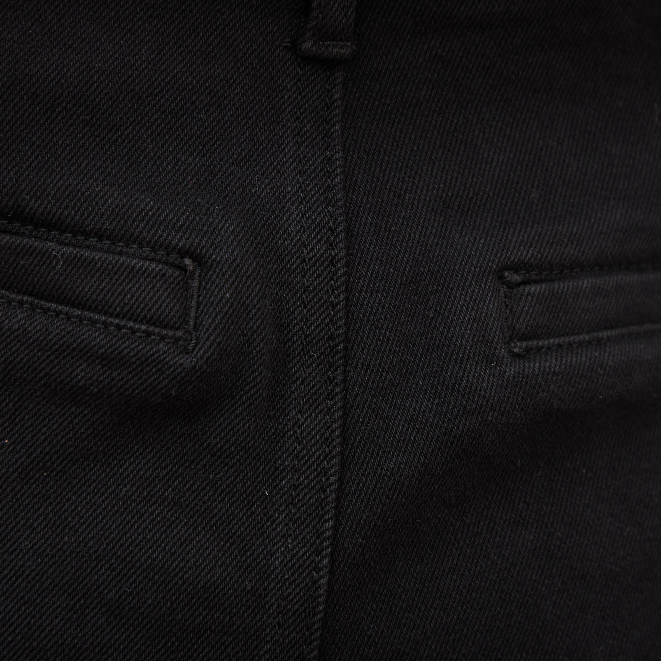 Jeans wide large taille haute denim noir femme