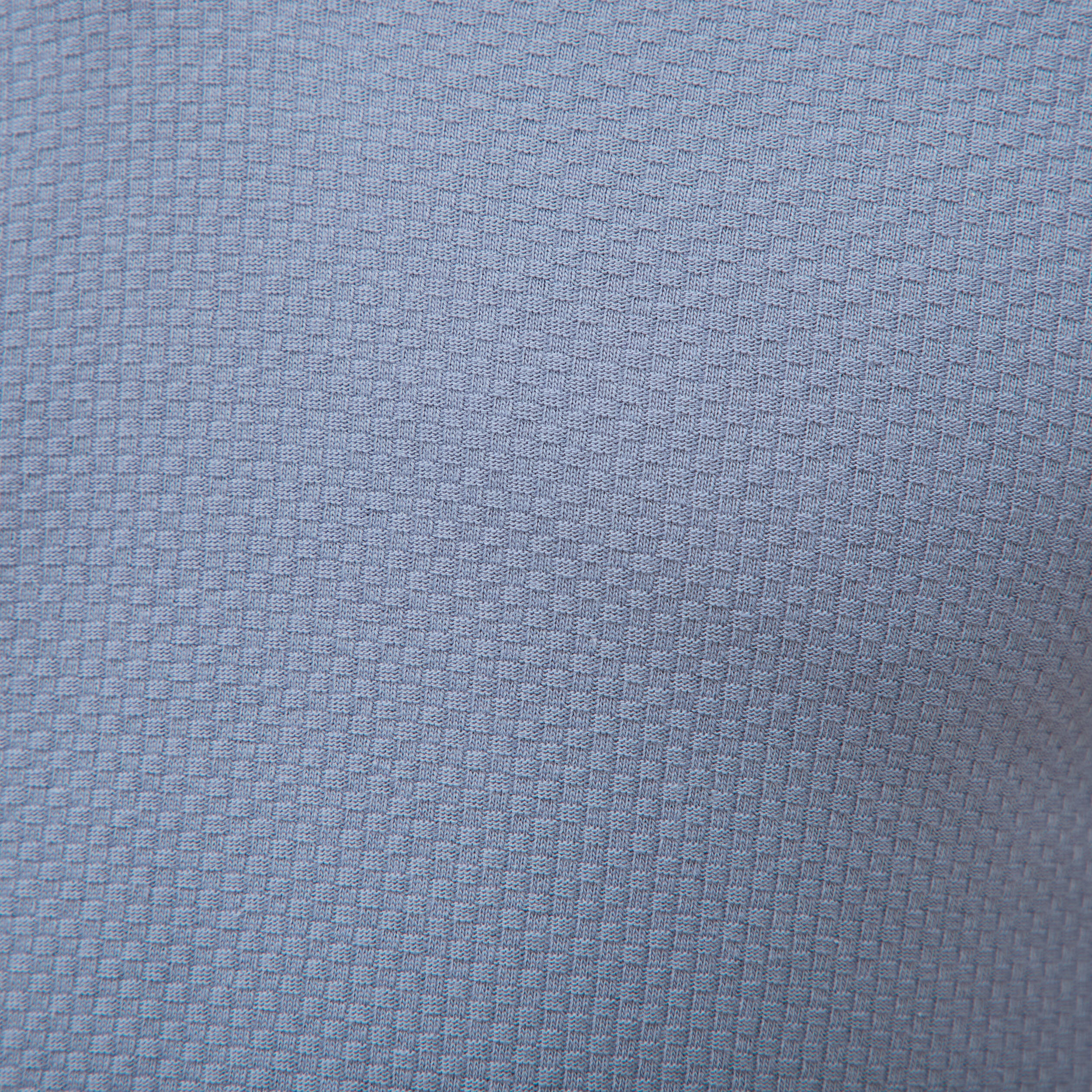 Polo manches coude bleu gris homme