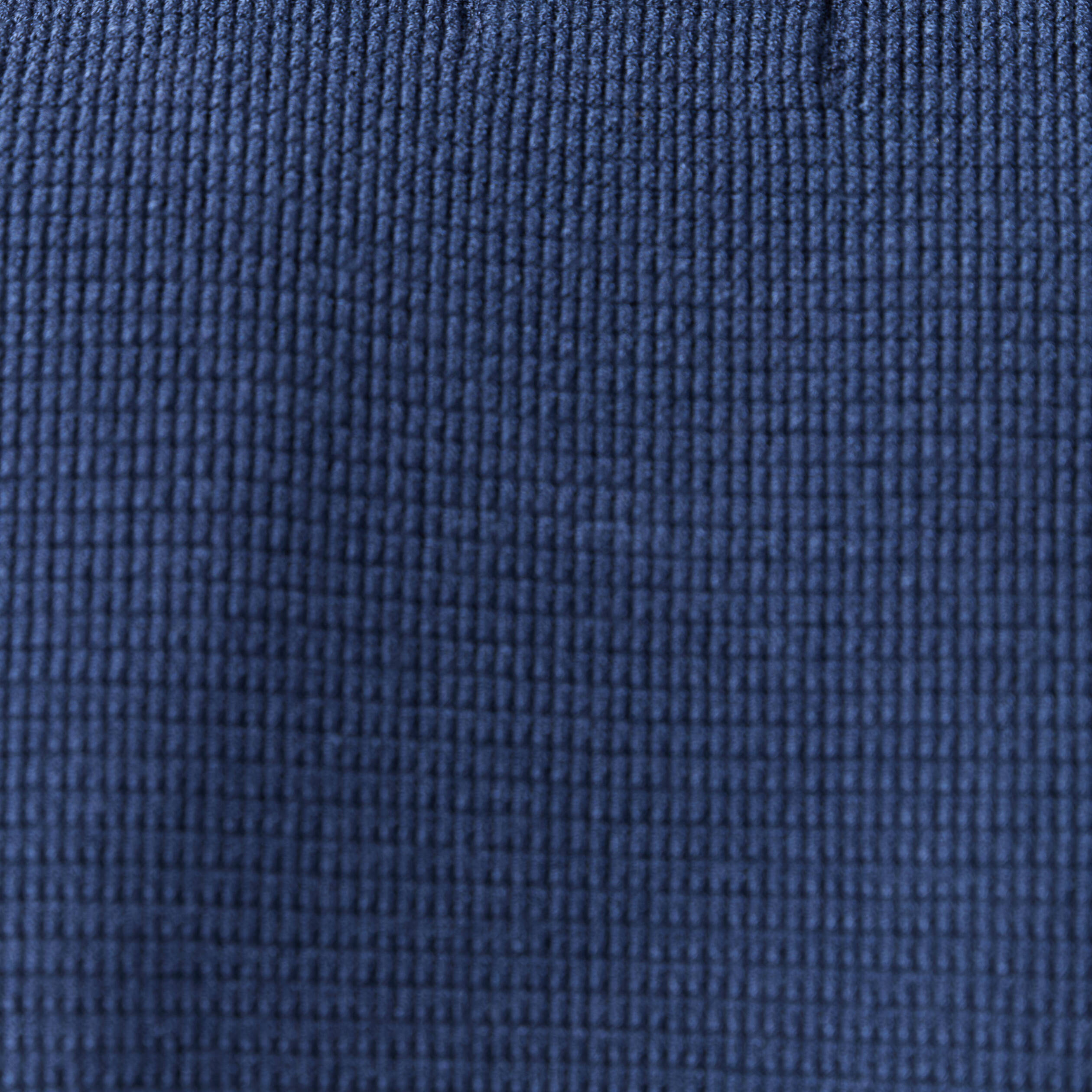 Polo cintr&eacute; manches courtes bleu marine homme