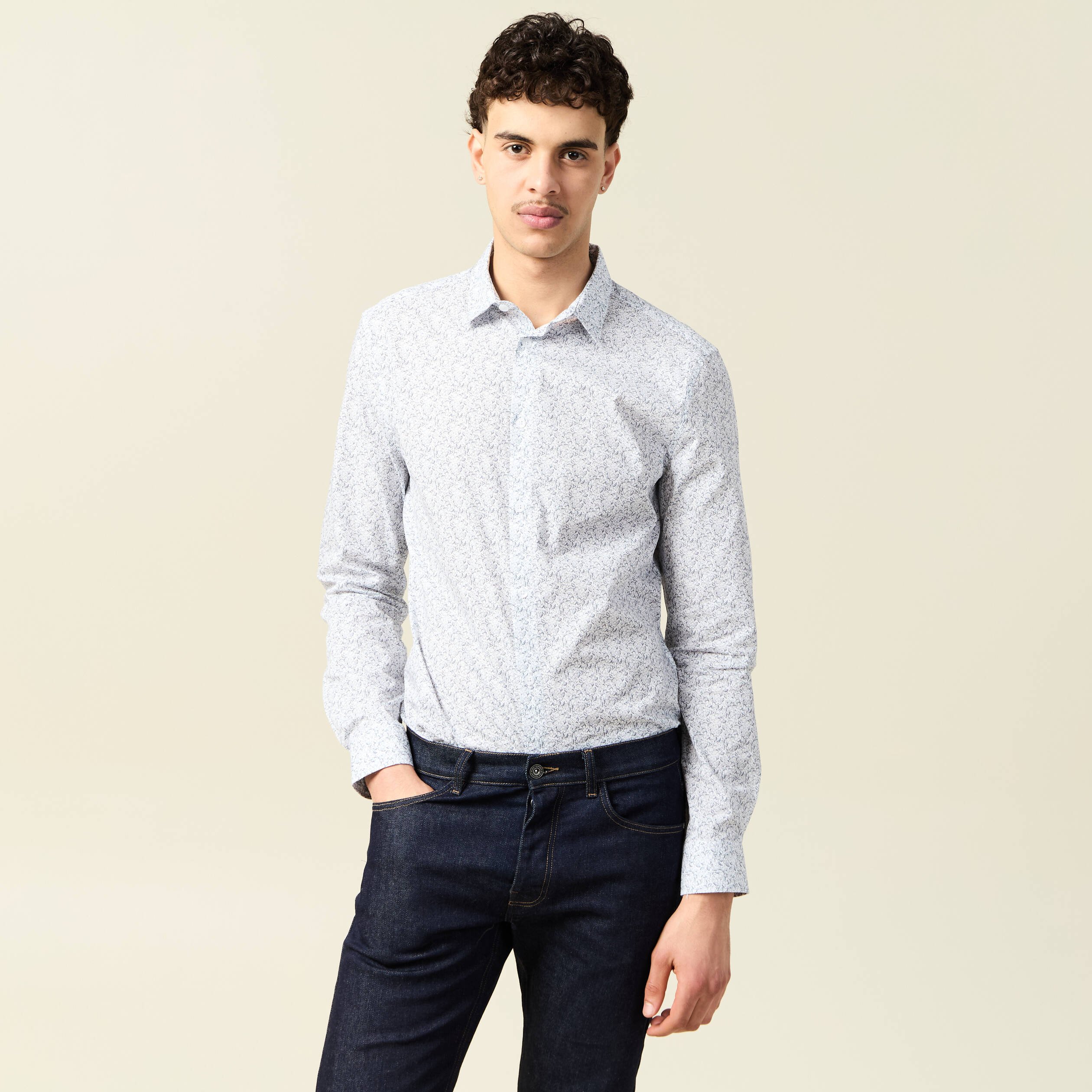 chemise gris homme Chemise gris homme