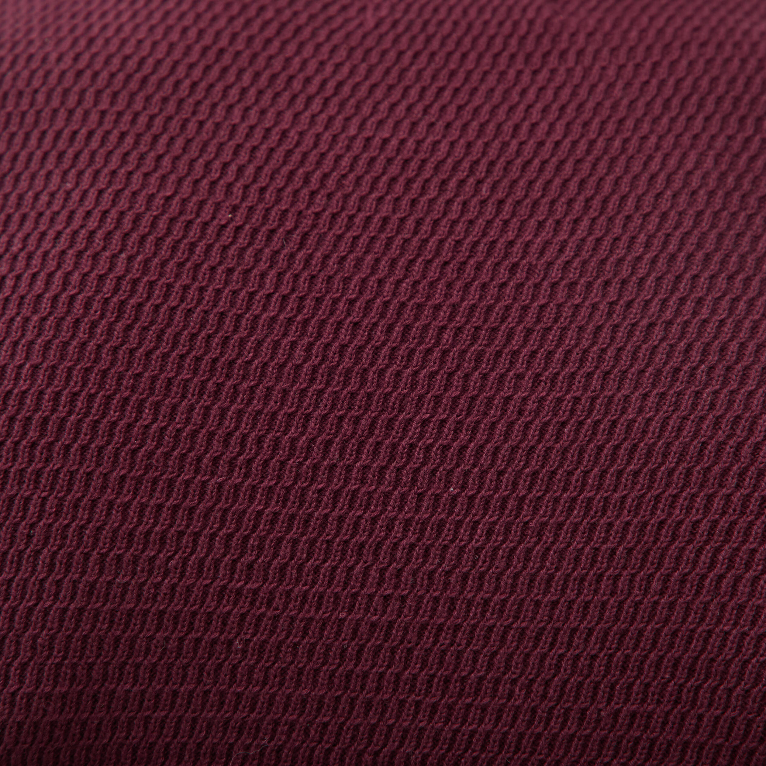 Pull droit manches longues prune homme