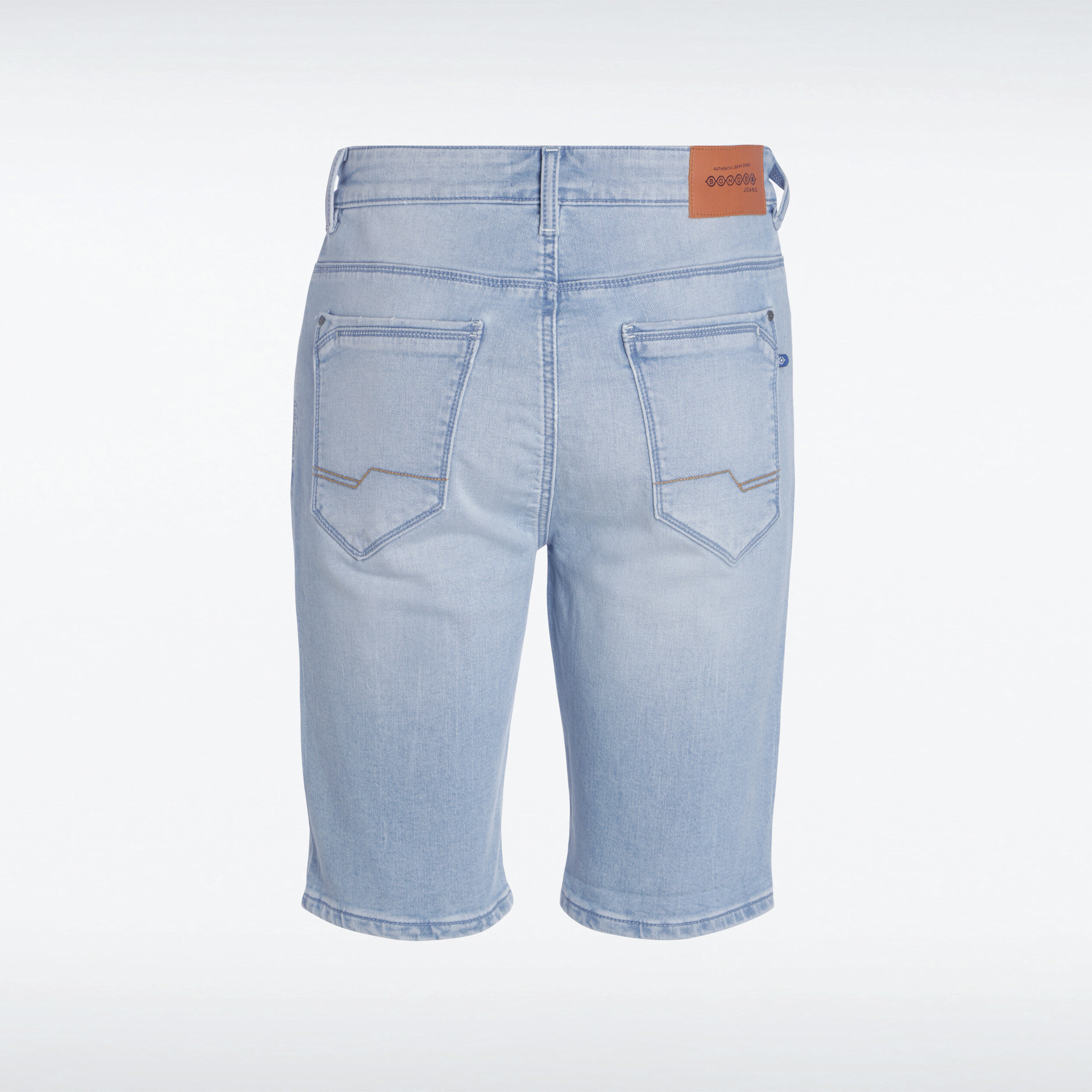 Bermuda éco-responsable denim bleach homme