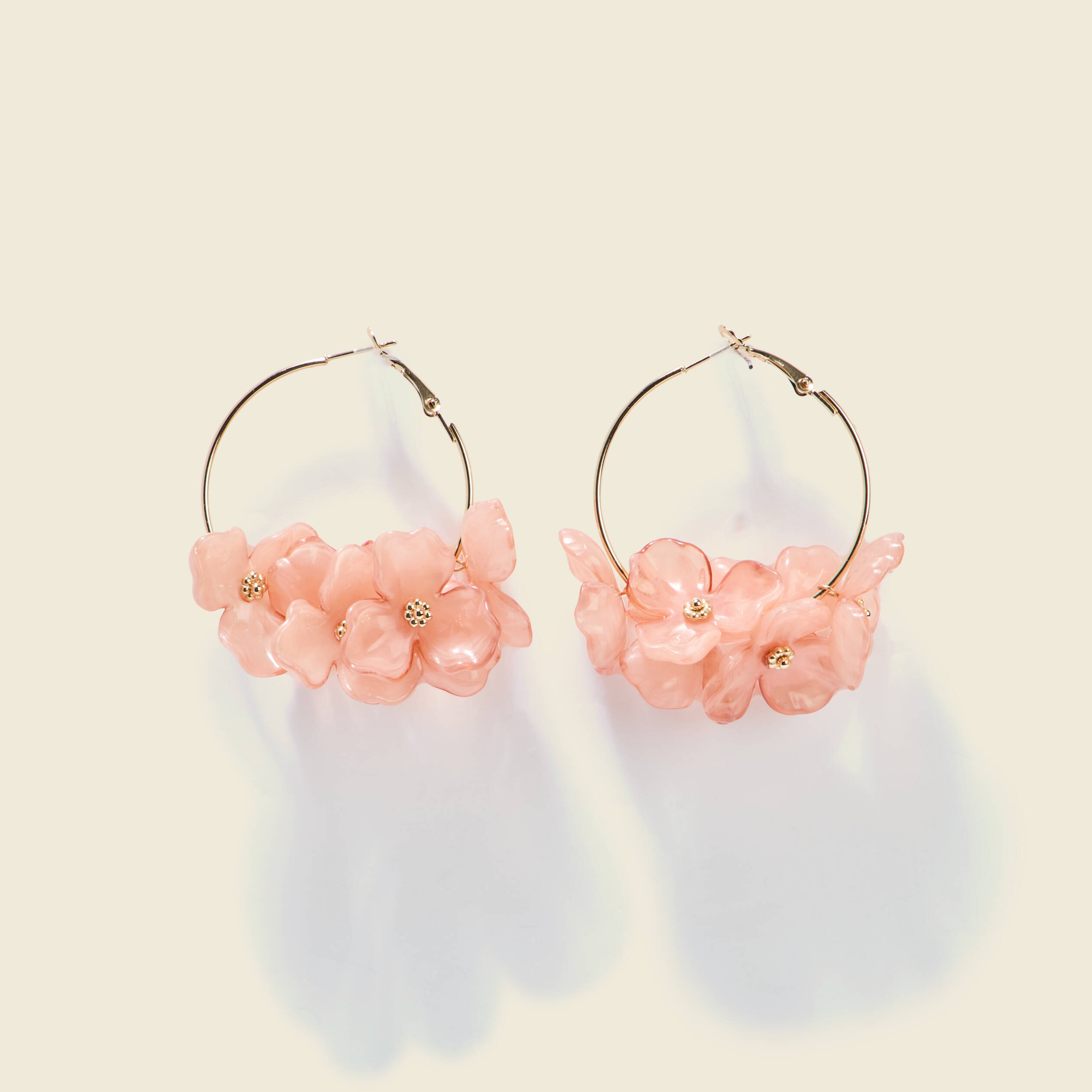 Boucles d'oreilles cr&eacute;oles rouge fonc&eacute; femme