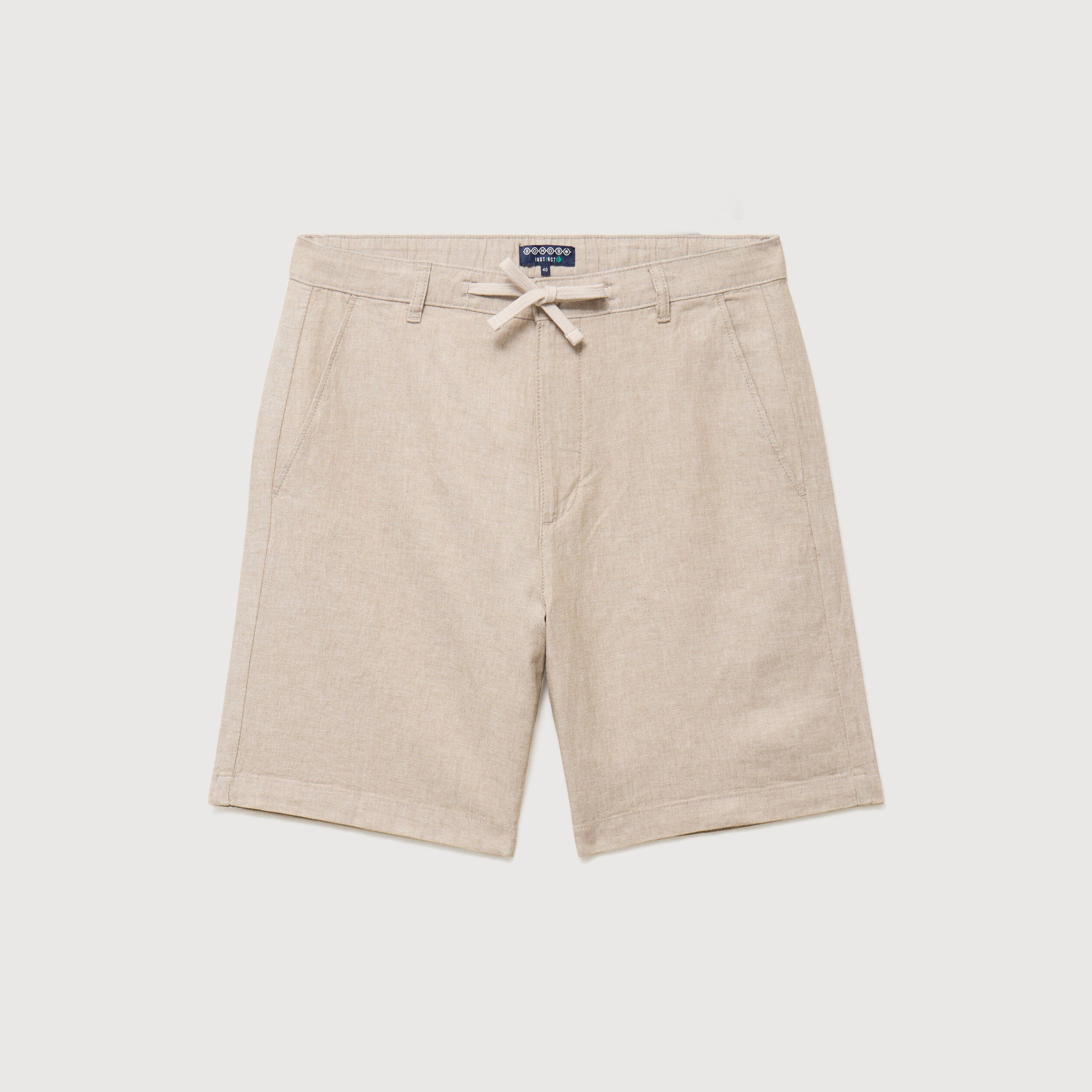 Bermuda vert olive homme