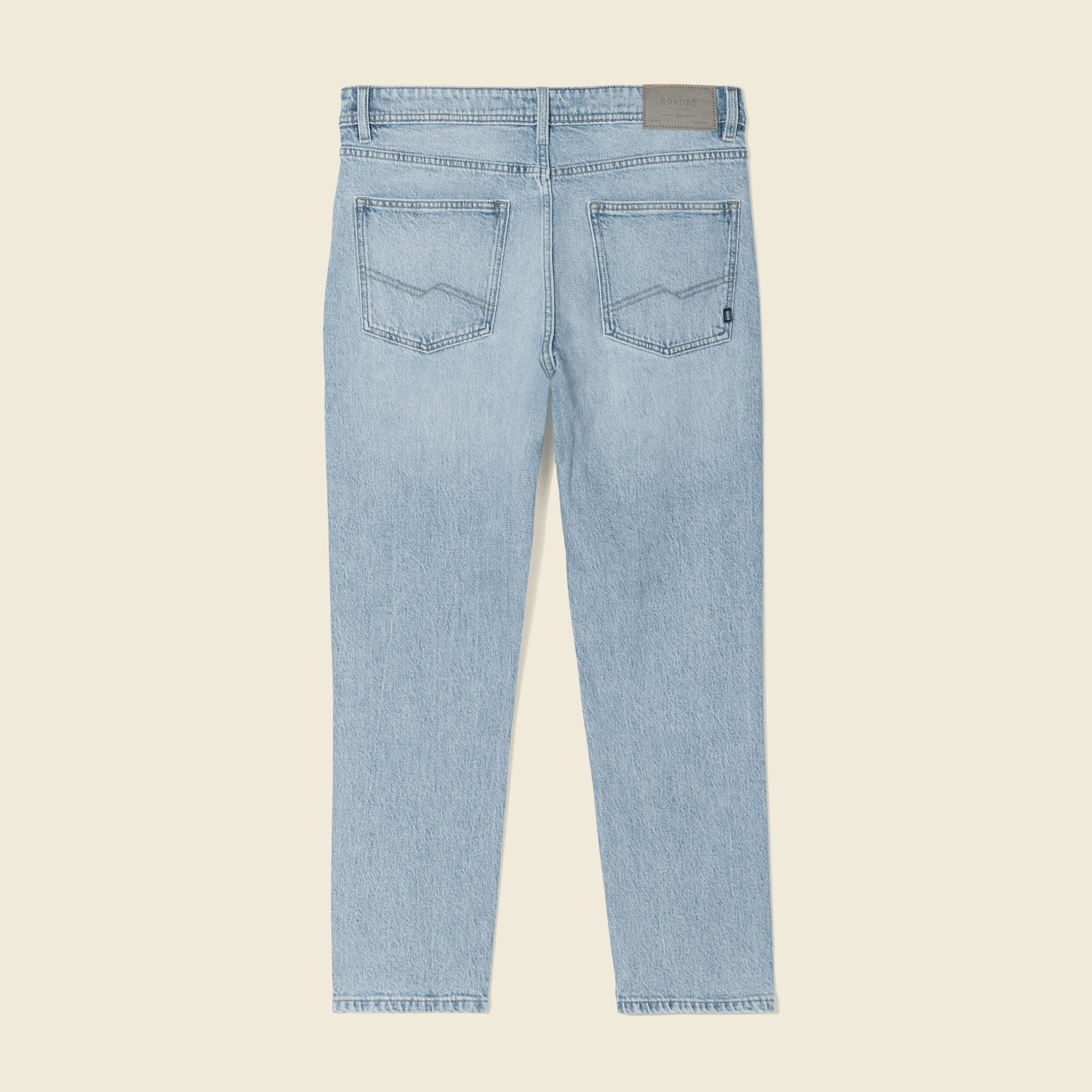 jeans slim 5 poches denim bleach homme Jeans slim 5 poches denim bleach homme