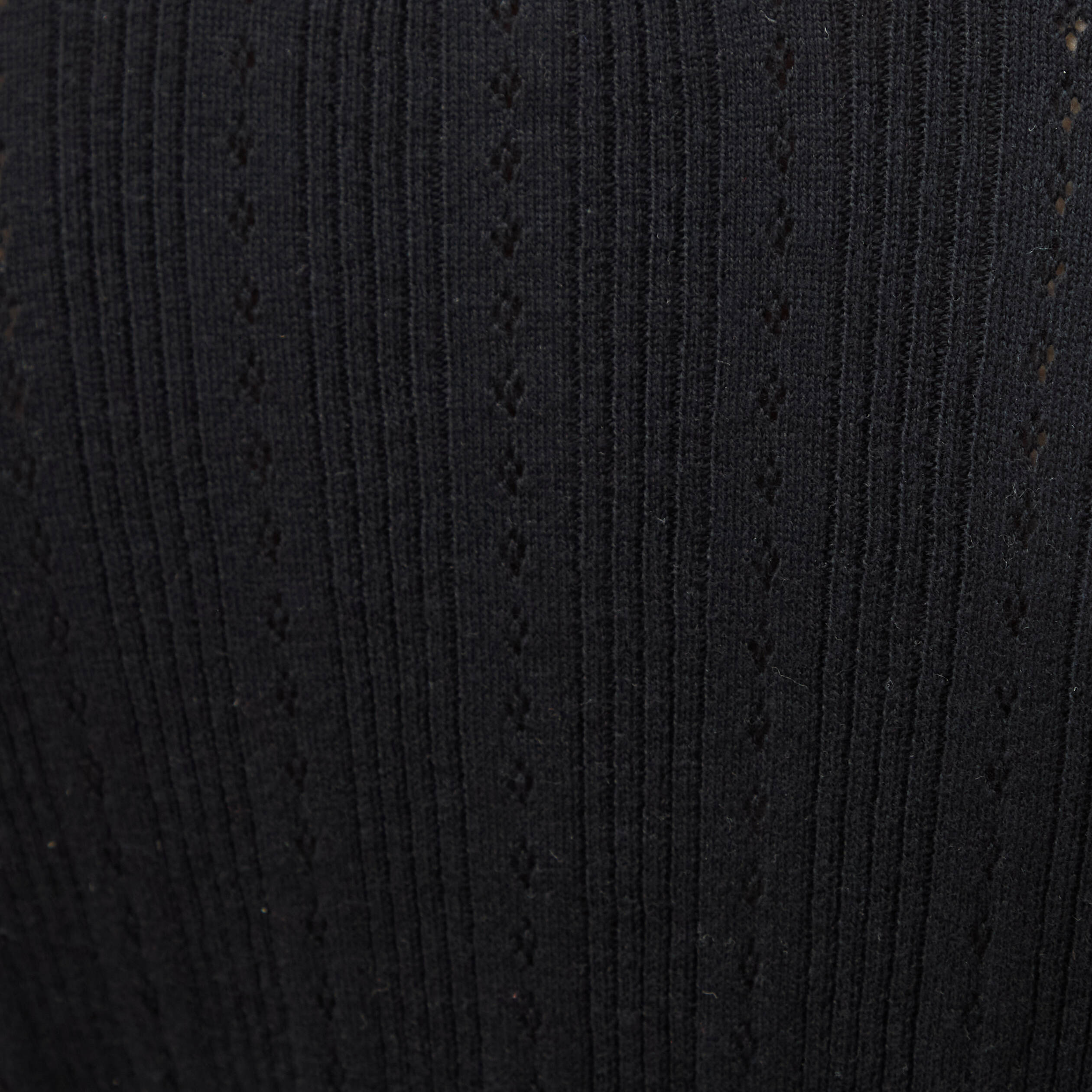 Gilet manches coude col rond noir femme