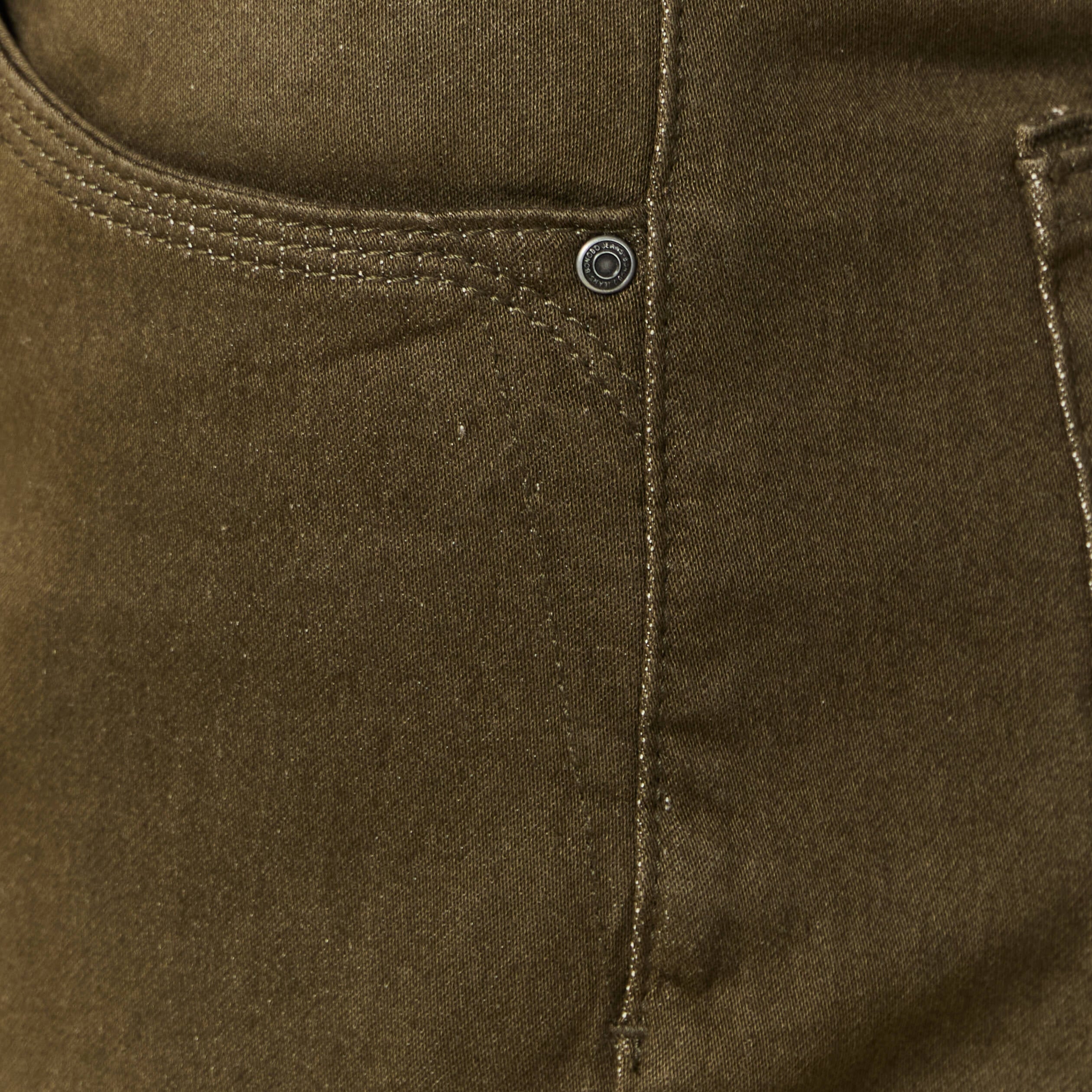 Jeans straight homme used L34 taupe homme