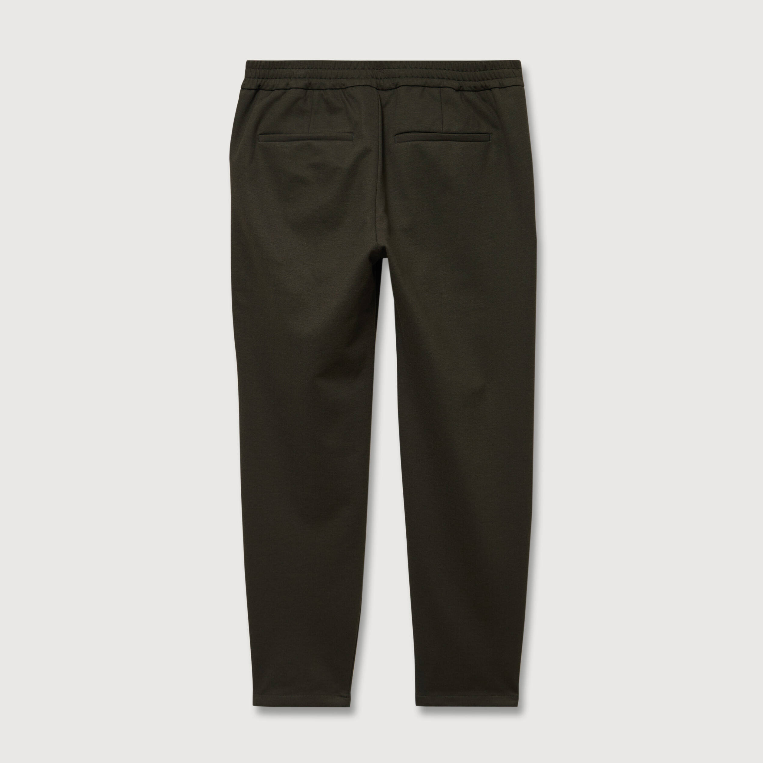 Pantalon droit longueur 32 vert kaki homme