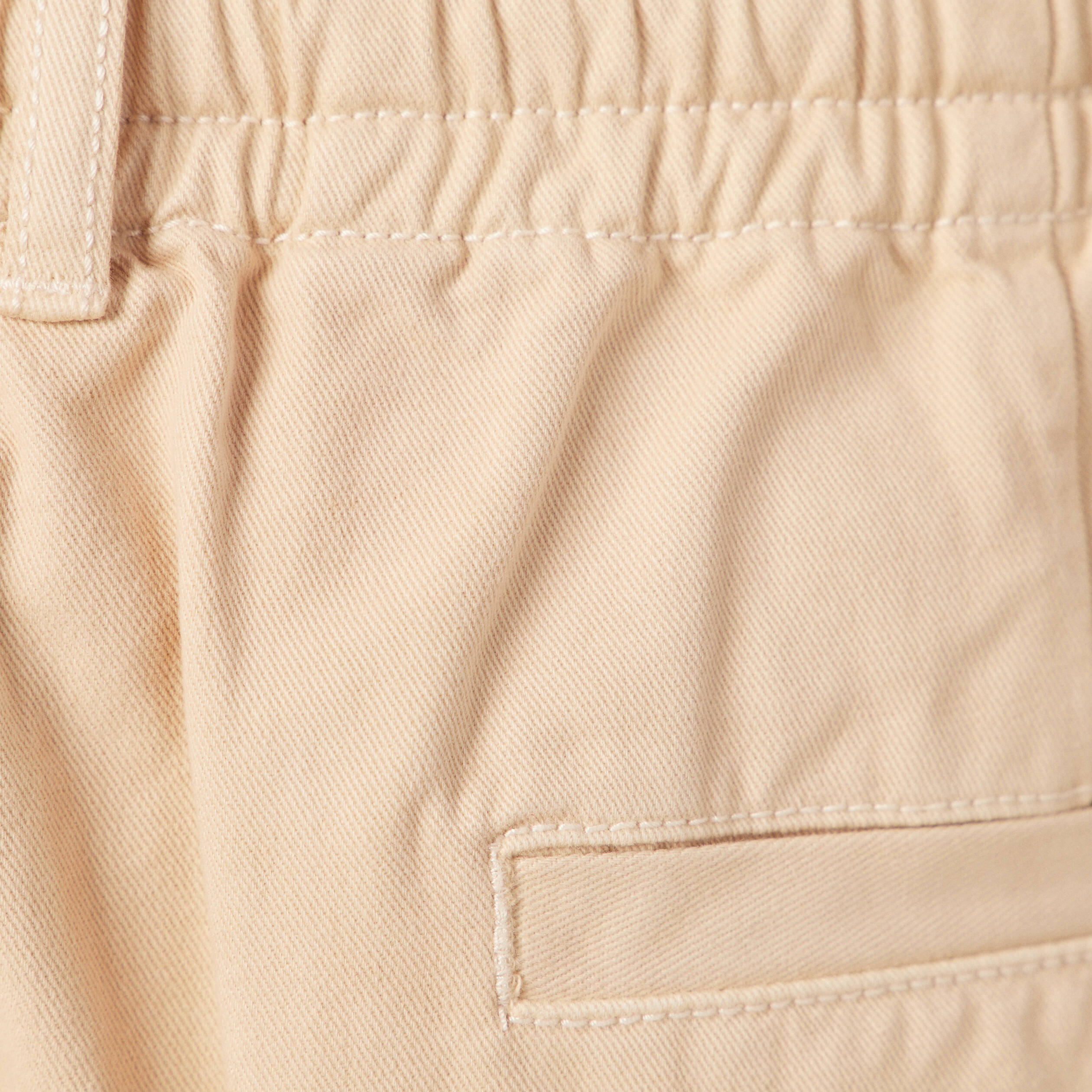 Pantalon cargo beige homme
