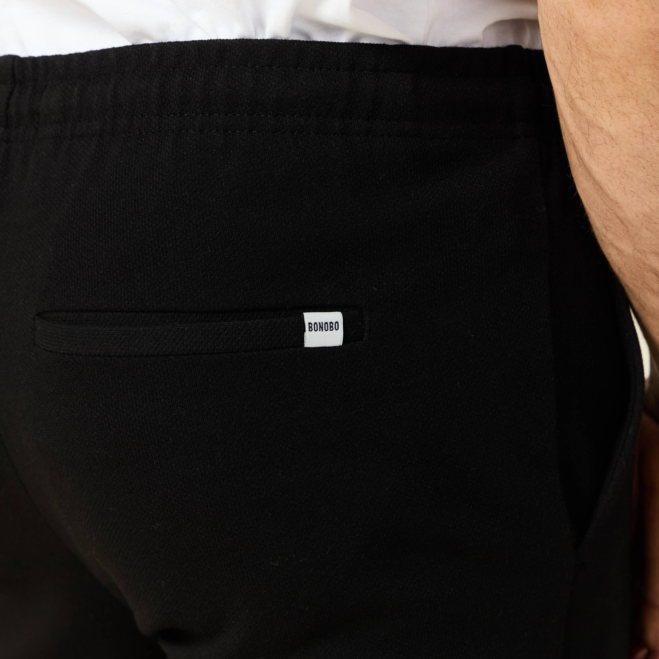 pantalon chino jogger noir homme Pantalon chino jogger noir homme