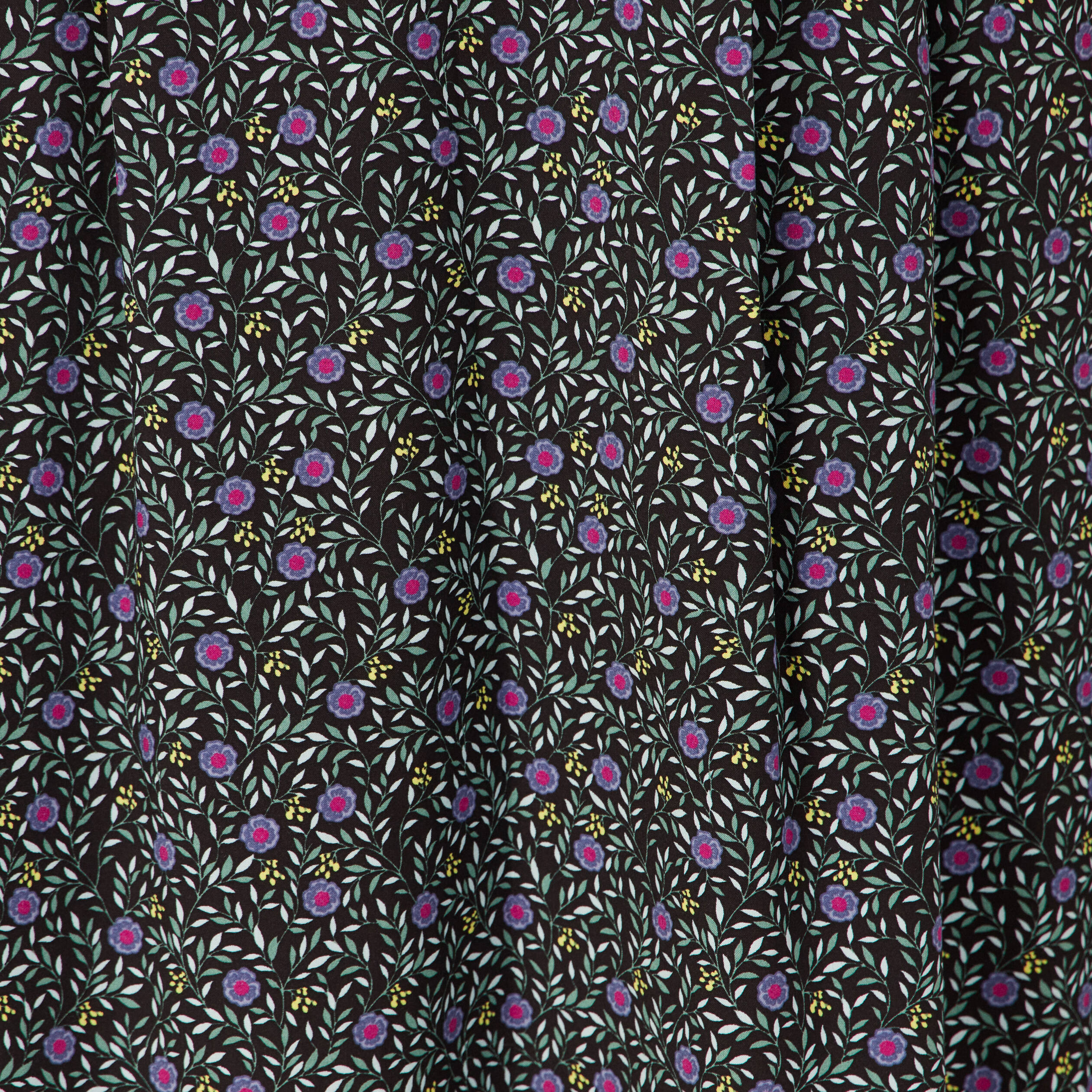 Jupe longue évasée noir femme