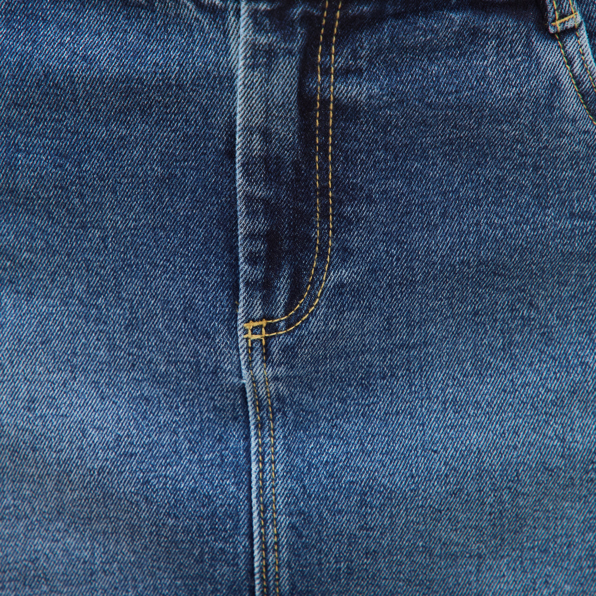 Mini-jupe en jeans bleu gris femme