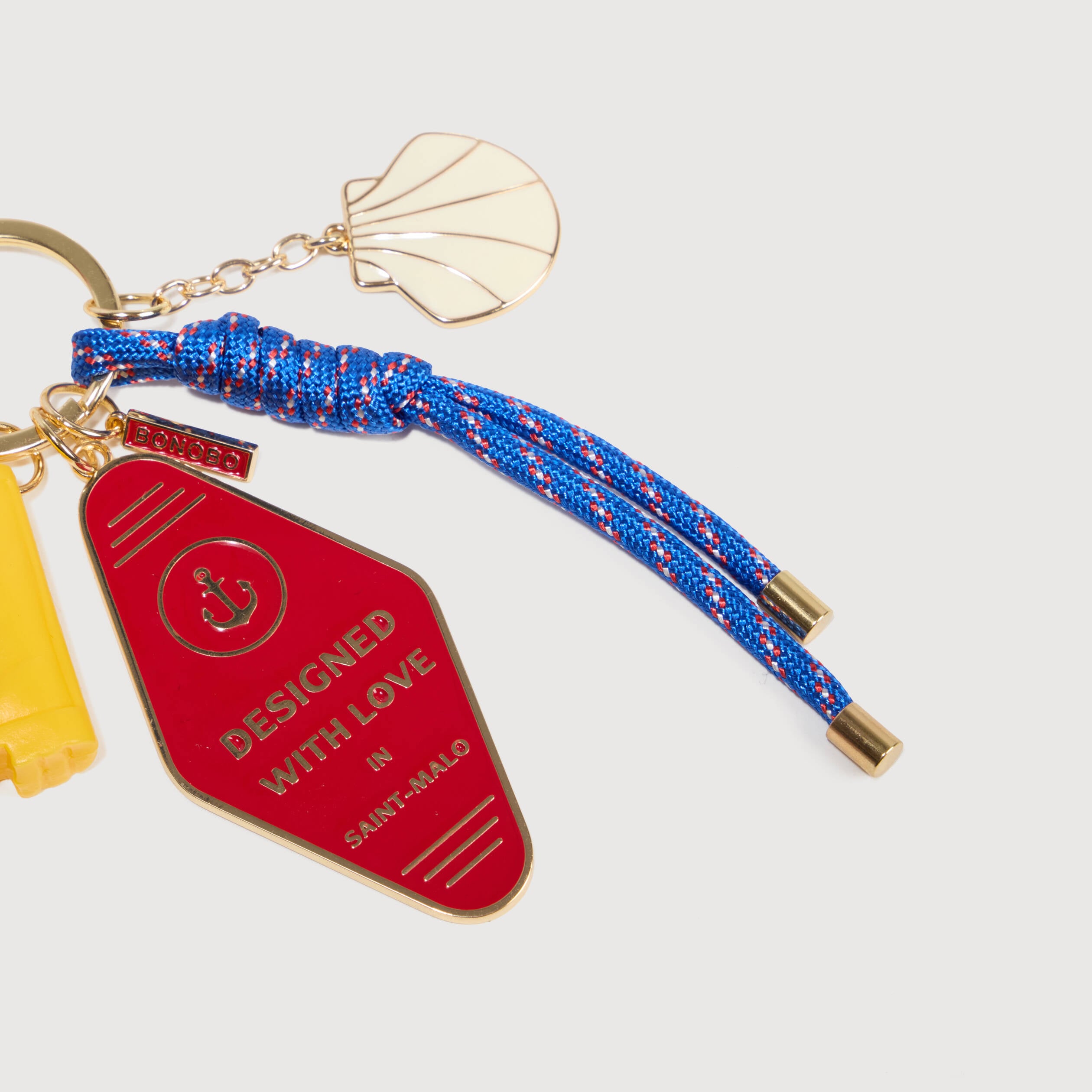 Porte-cl&eacute;s multicolore femme