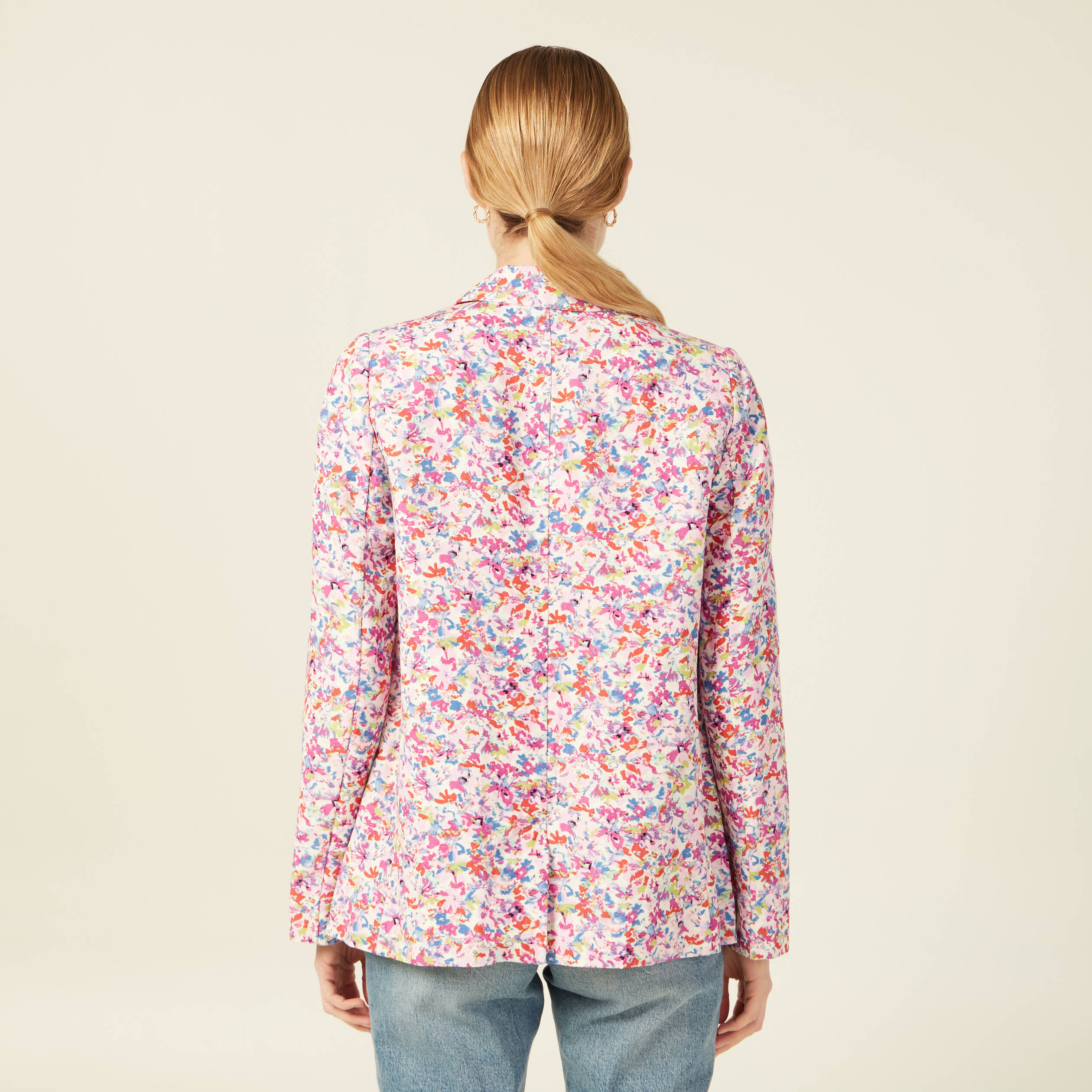 veste blazer eco responsable rose femme Veste blazer éco-responsable rose femme