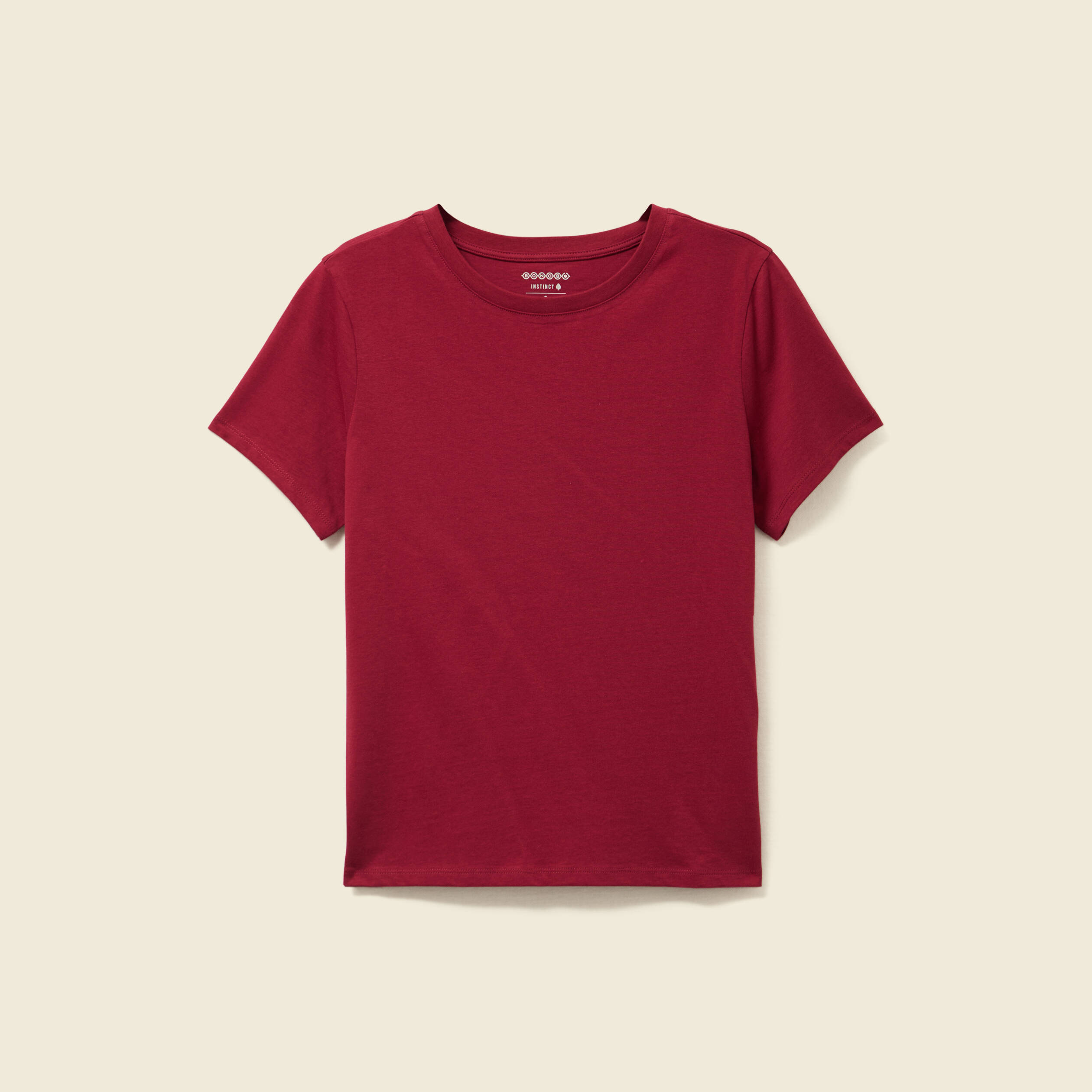 t shirt manches courtes rouge femme T-shirt manches courtes rouge femme