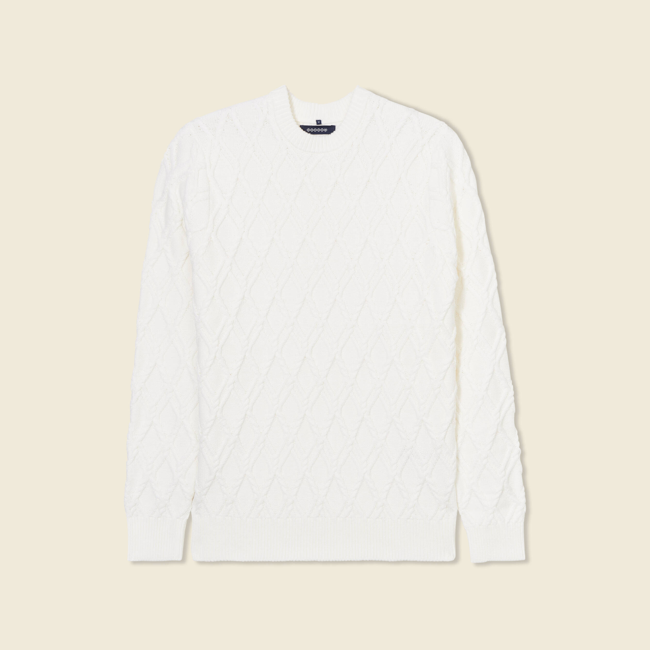 pull manches longues blanc homme Pull manches longues blanc homme