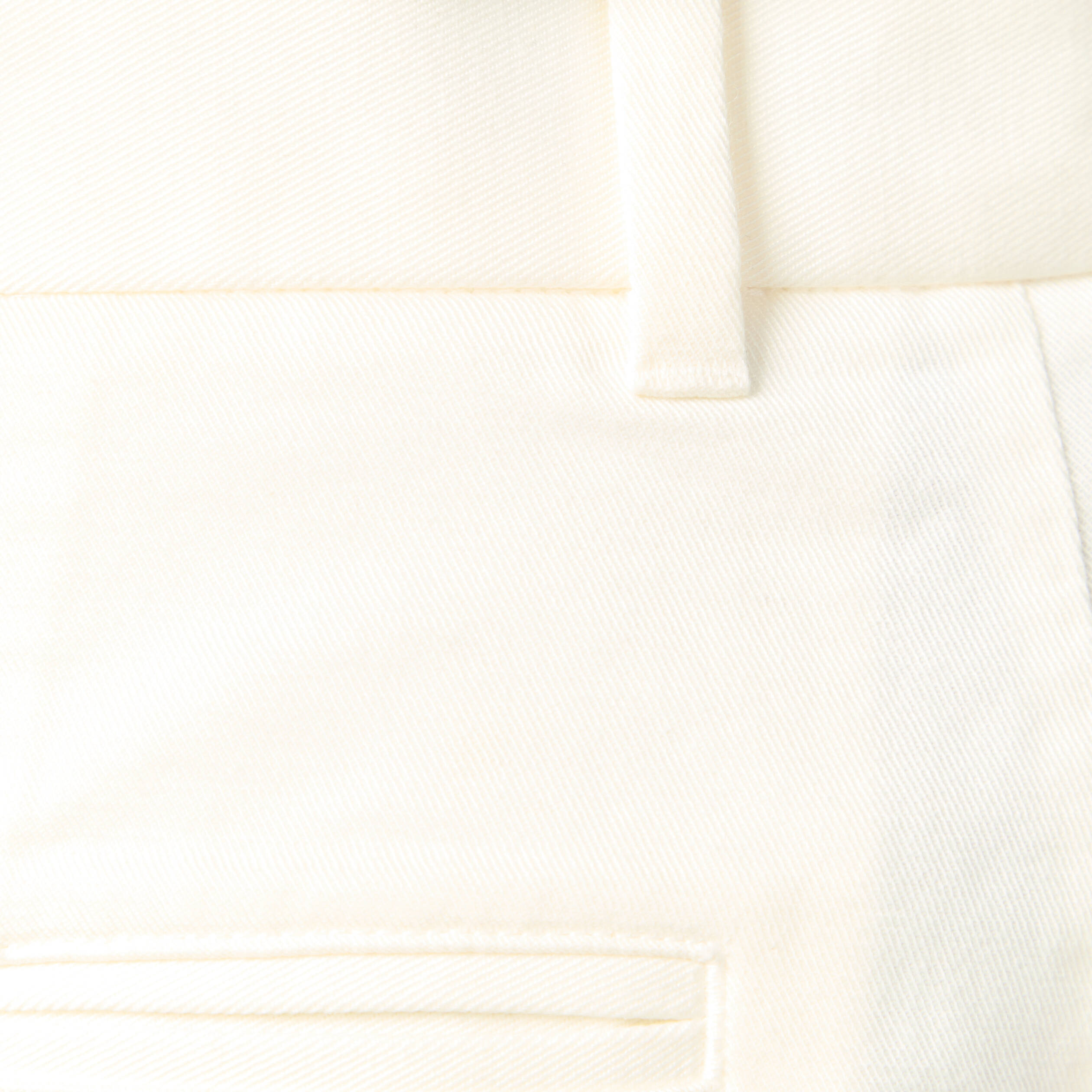 Pantalon droit longueur 32 ecru homme