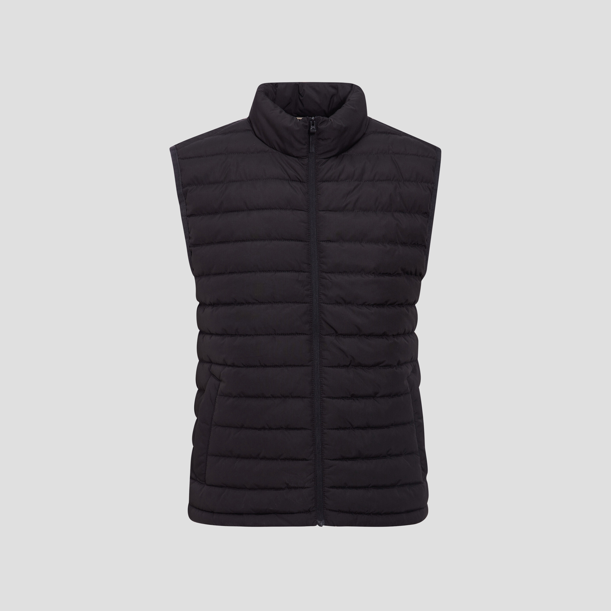doudoune droite sans manches noir homme Doudoune droite sans manches noir homme