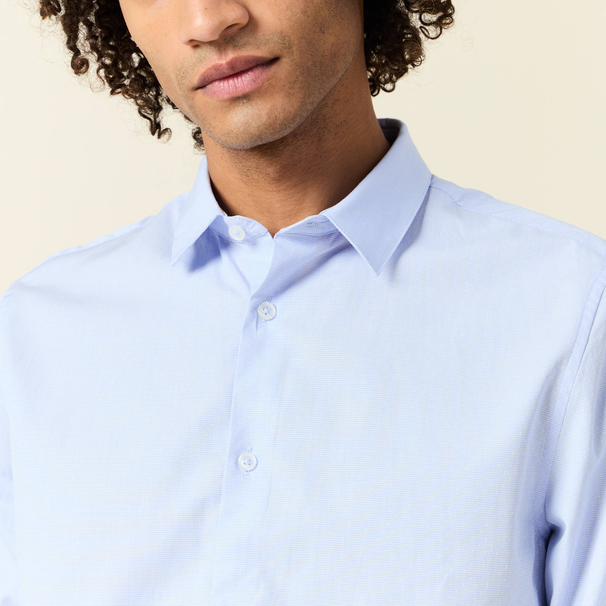 chemise manches longues bleu ciel homme Chemise manches longues bleu ciel homme