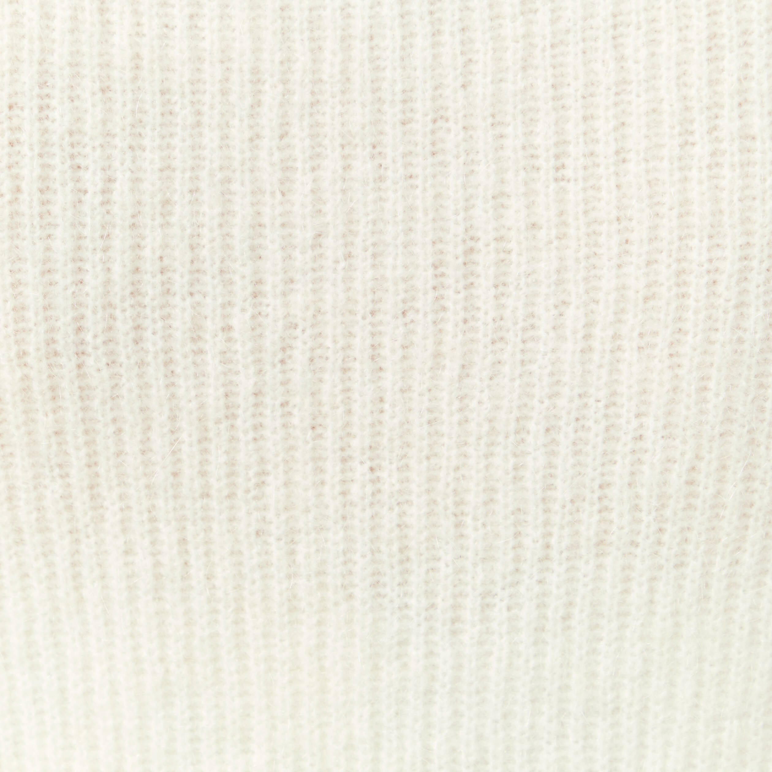 Pull col bateau manches longues ecru femme