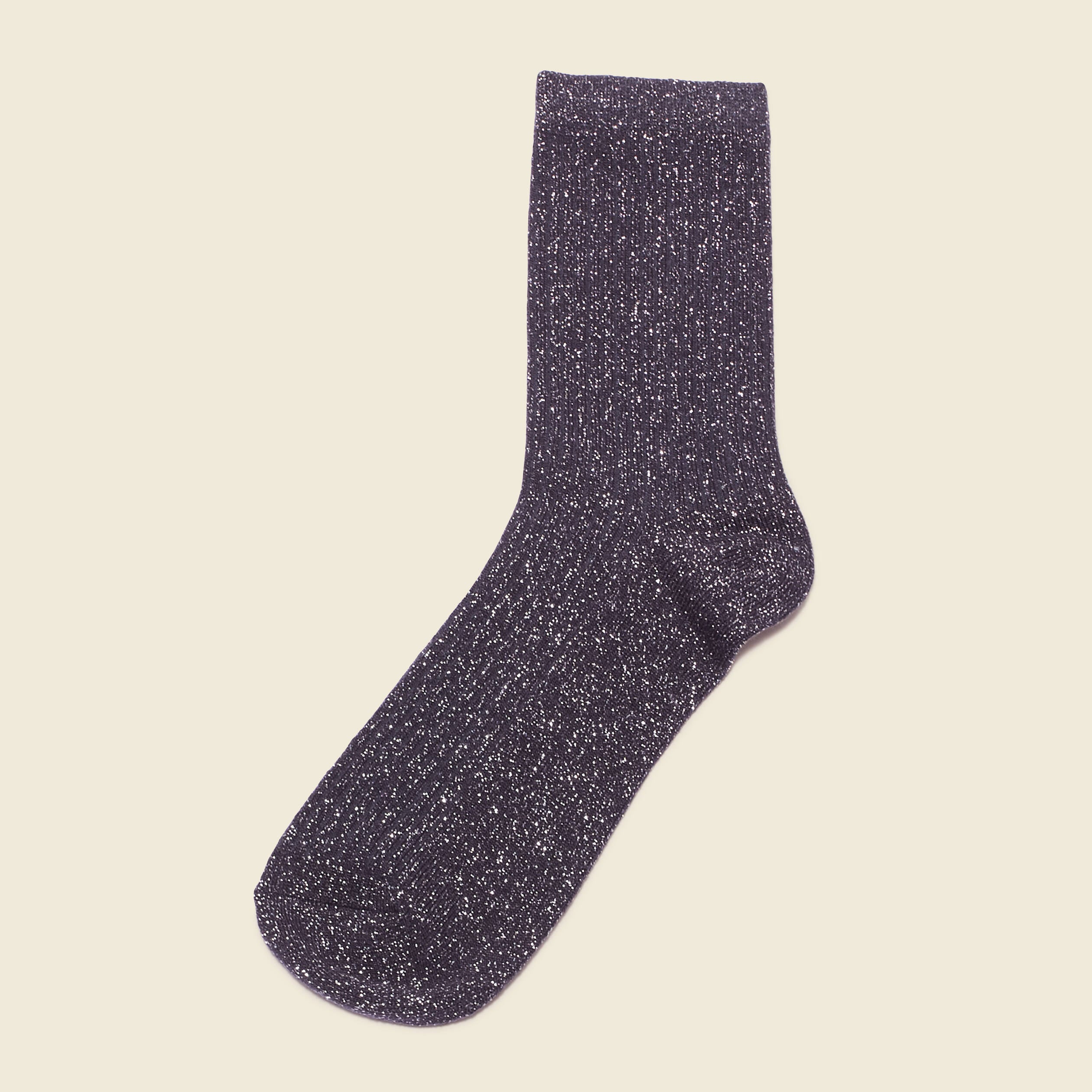 Chaussettes gris fonc&eacute; femme