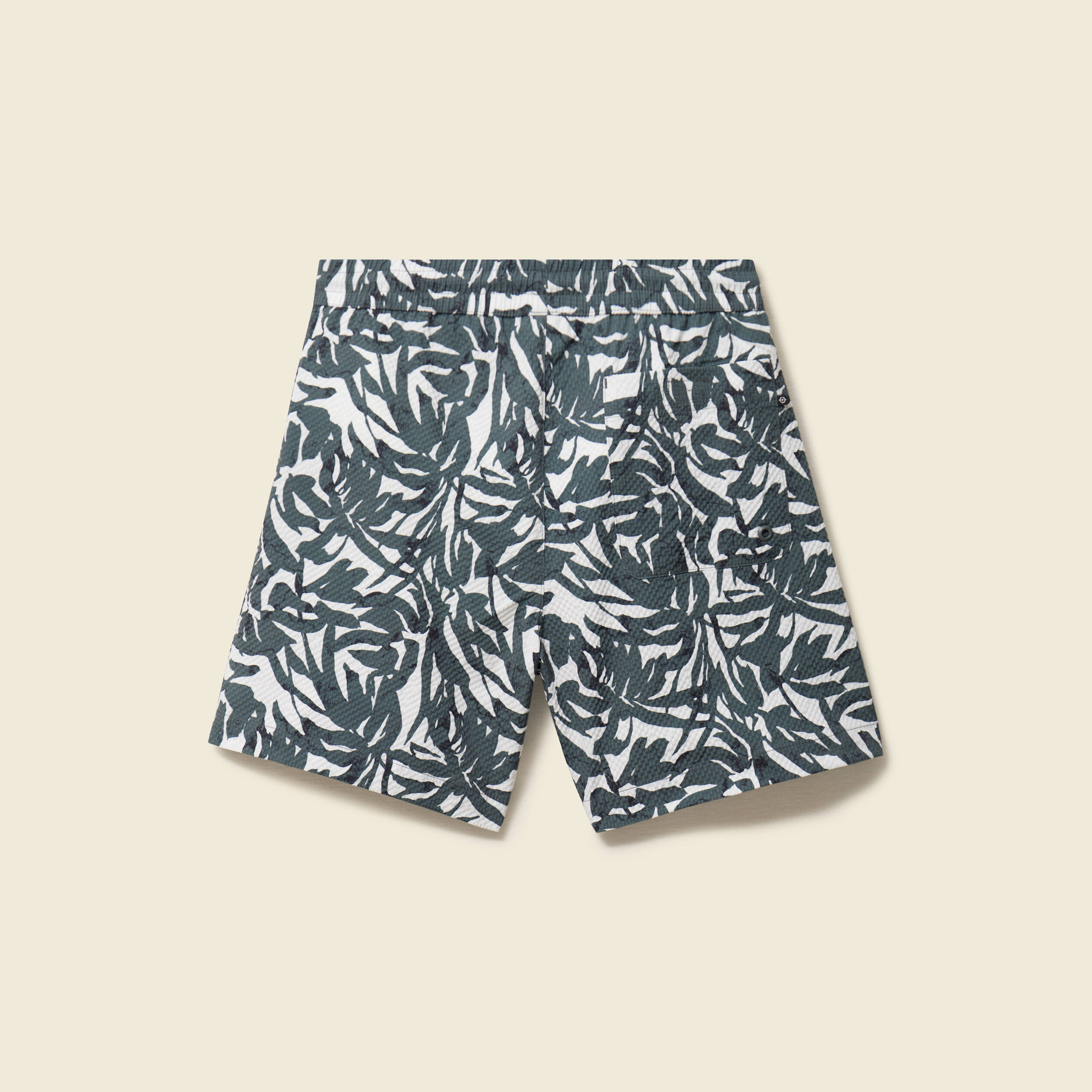 Maillot de bain doubl&eacute; vert kaki homme