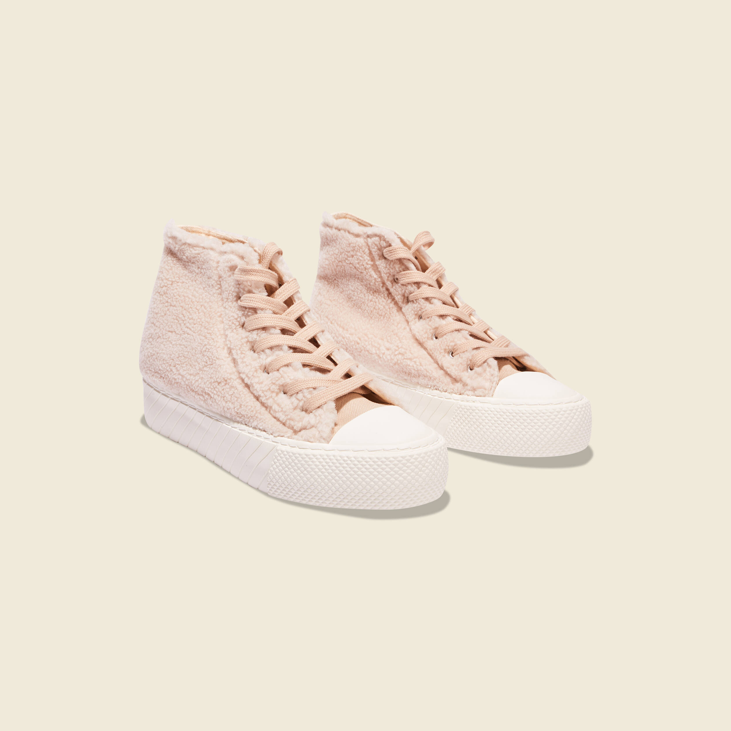 basket femme fourrure interieur