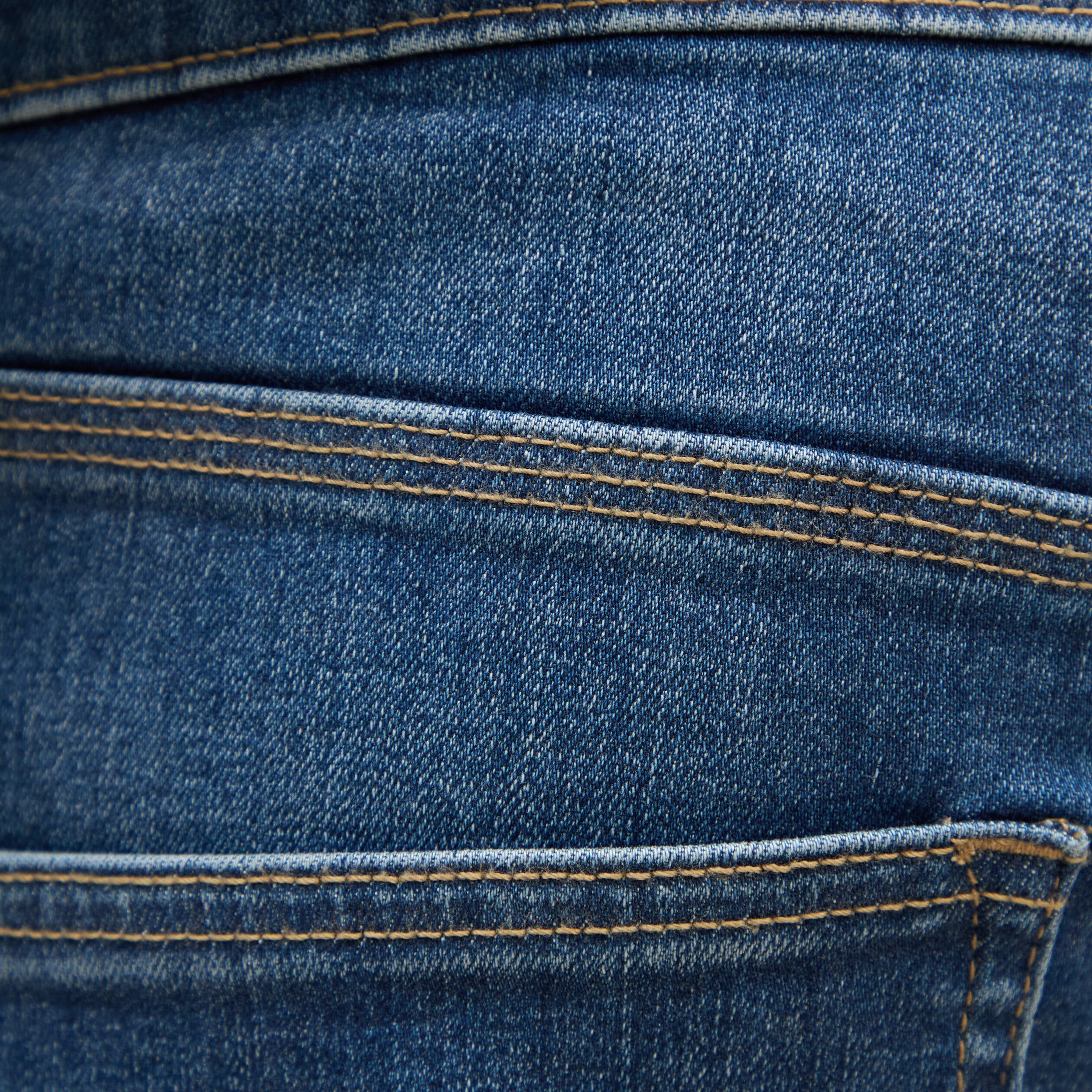 Jeans straight 5 poches denim stone homme