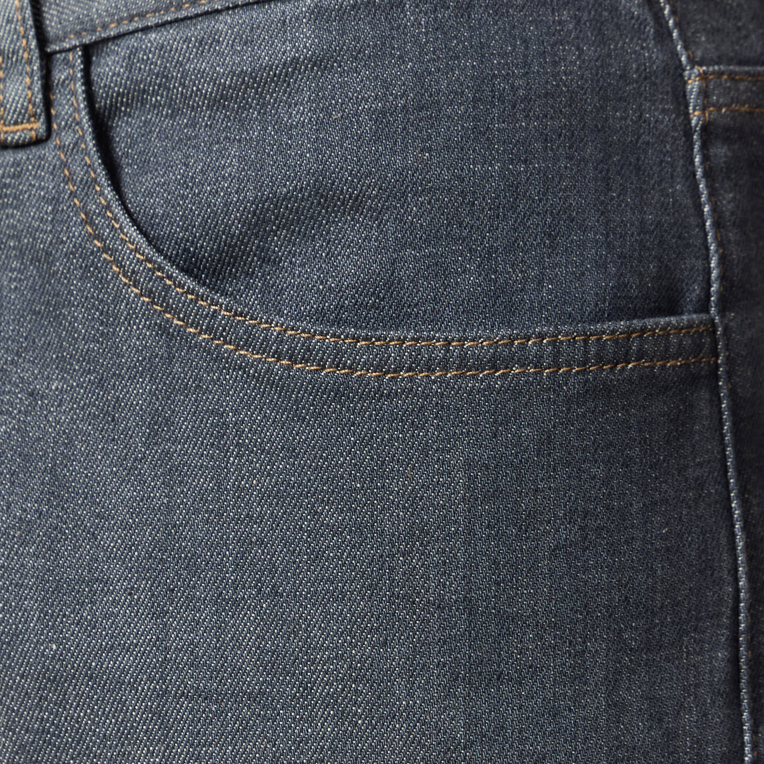 Jeans regular longueur 32 denim brut rinse homme