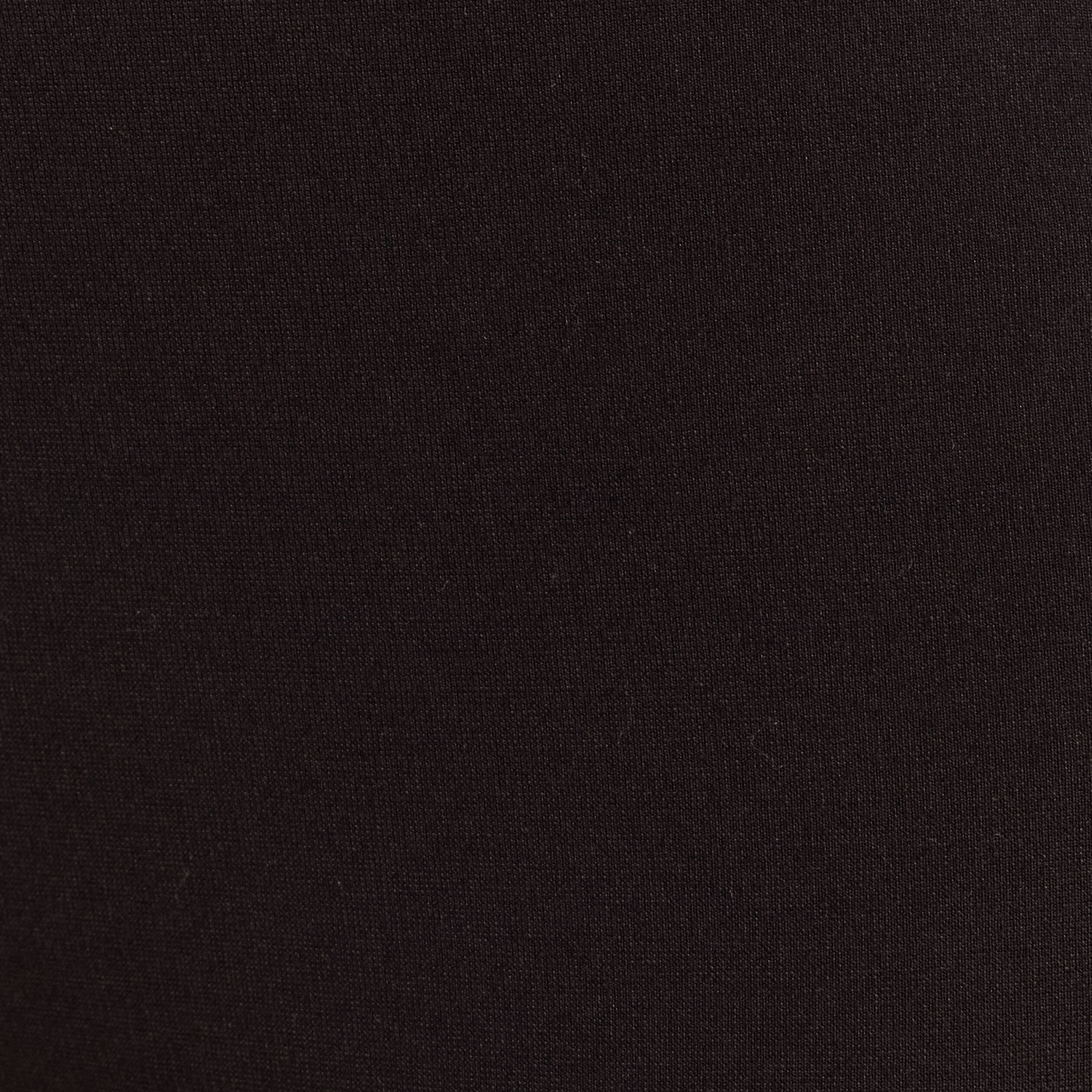 Legging 7/8&egrave;me taille bascul&eacute;e en maille noir femme